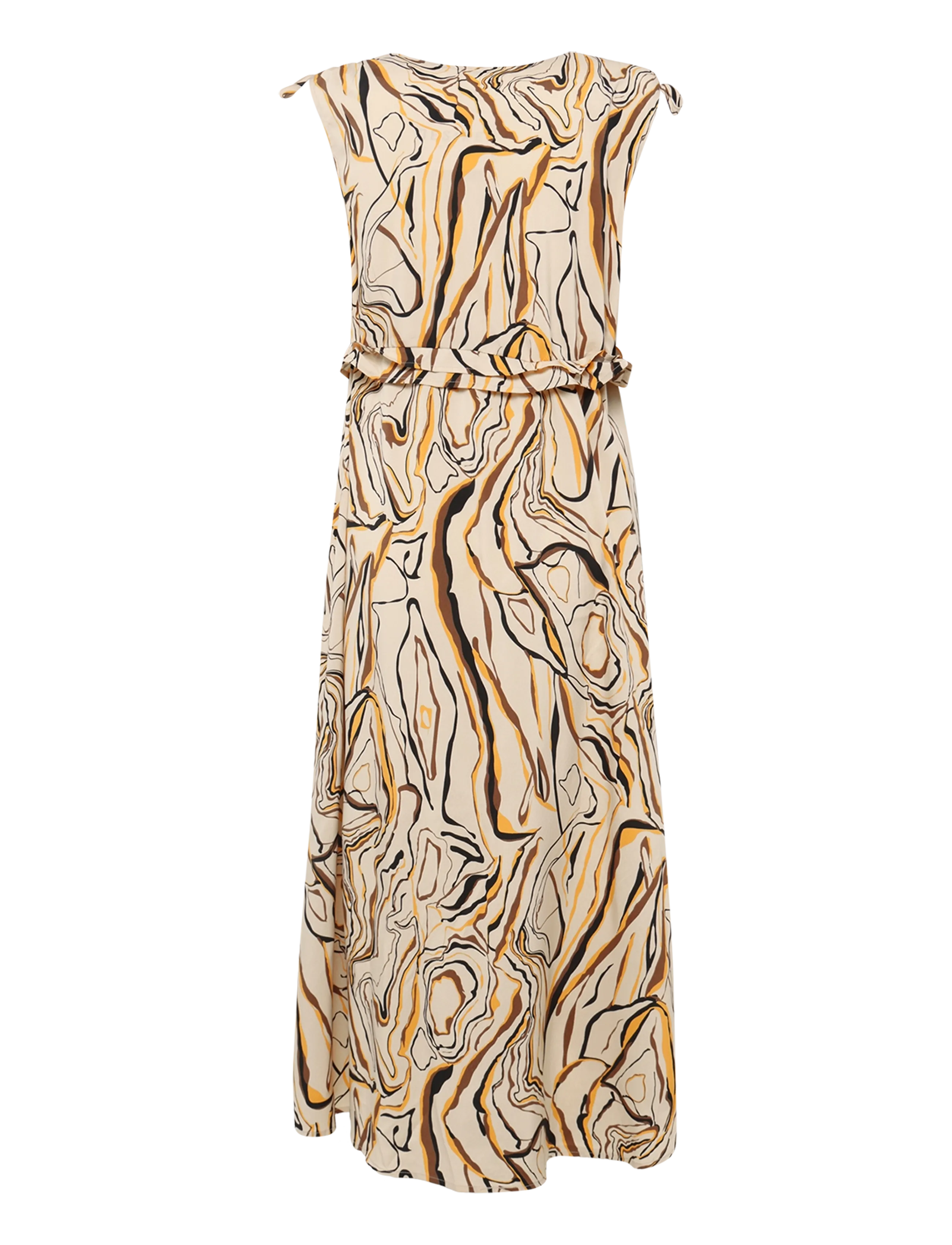 DESIRES - Carla Sleeveless Midcalf Dress - sommerkjoler - gardenia - 2