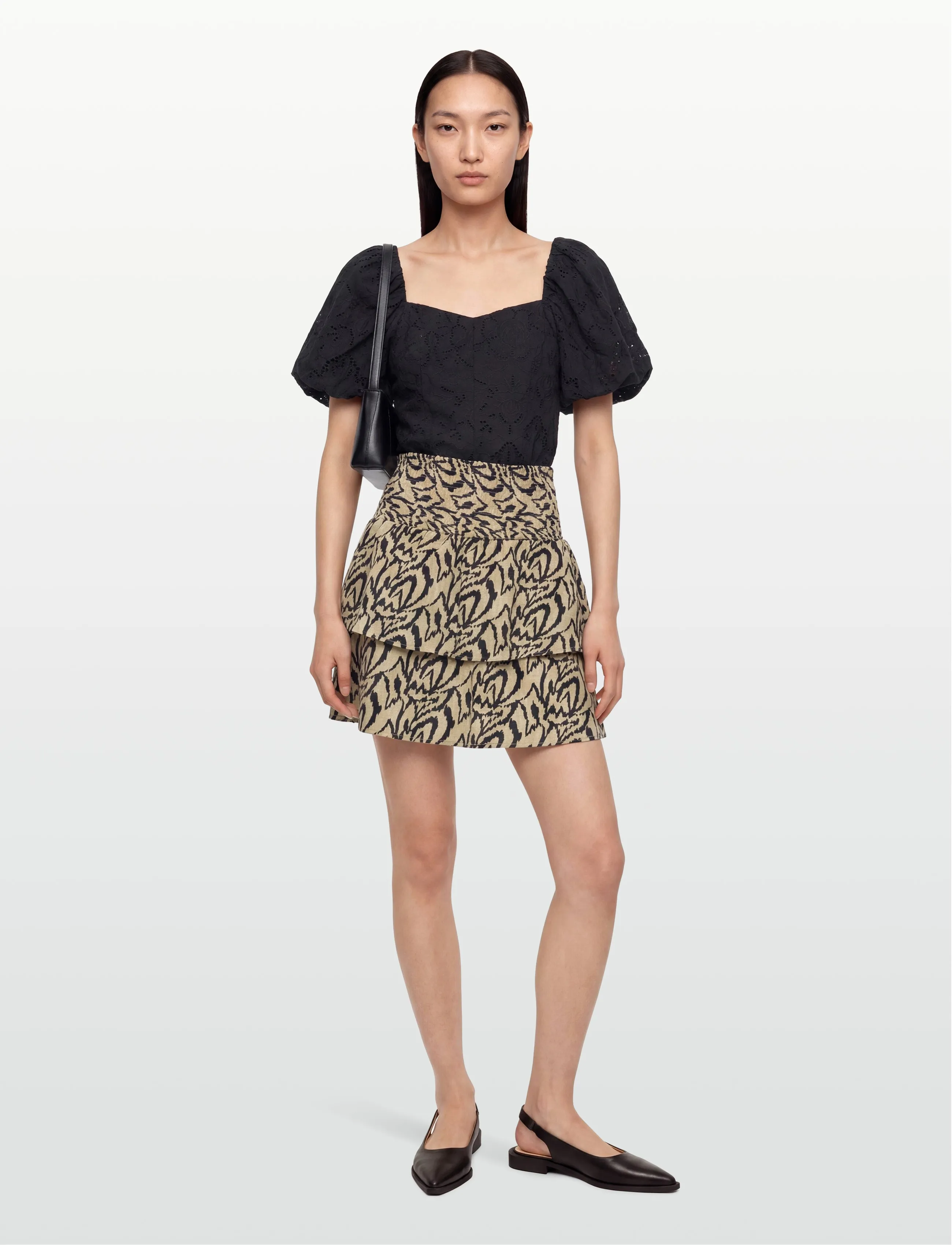 DESIRES - Daniela Short Skirt - kurze röcke - cuban sand print - 0