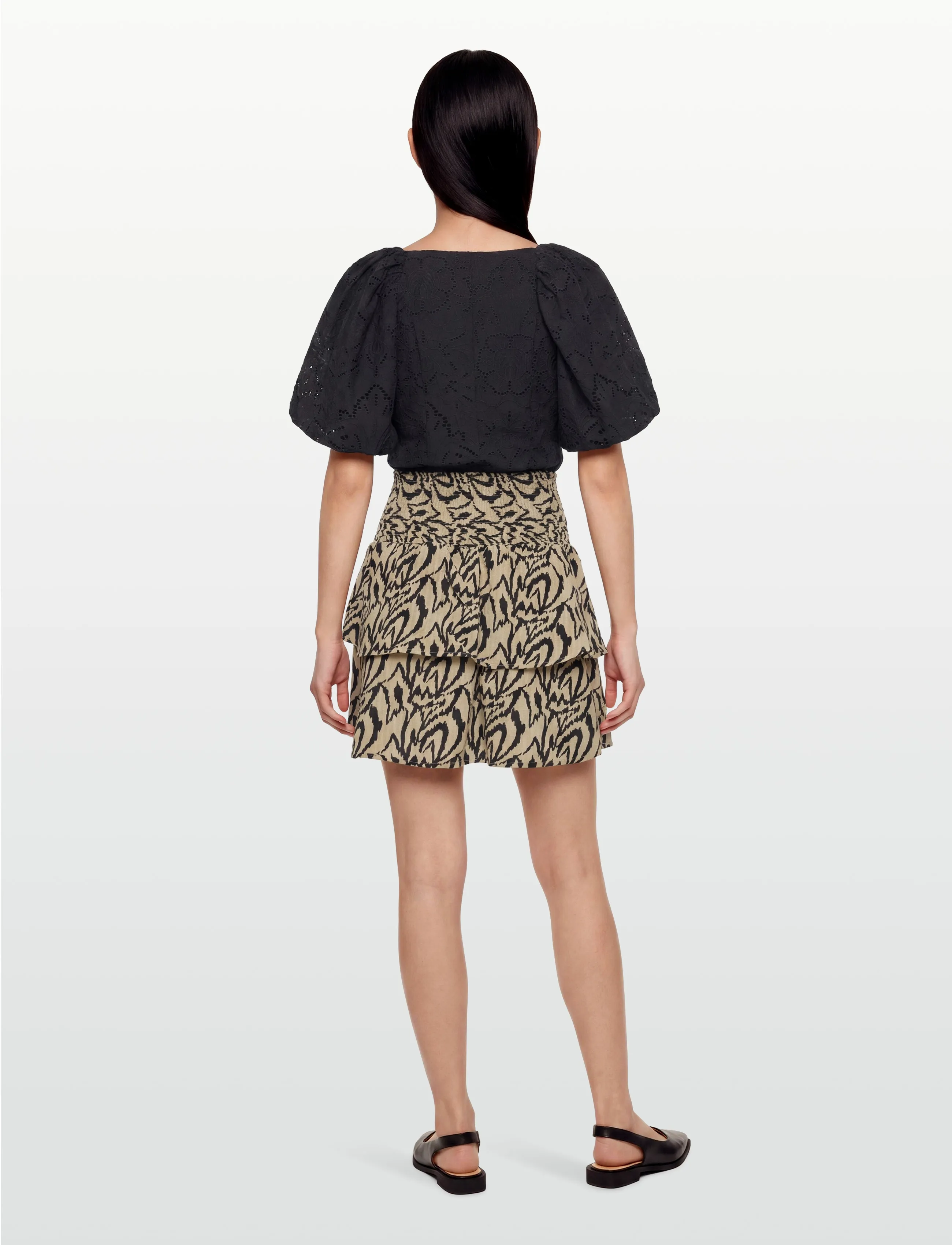 DESIRES - Daniela Short Skirt - kurze röcke - cuban sand print - 4