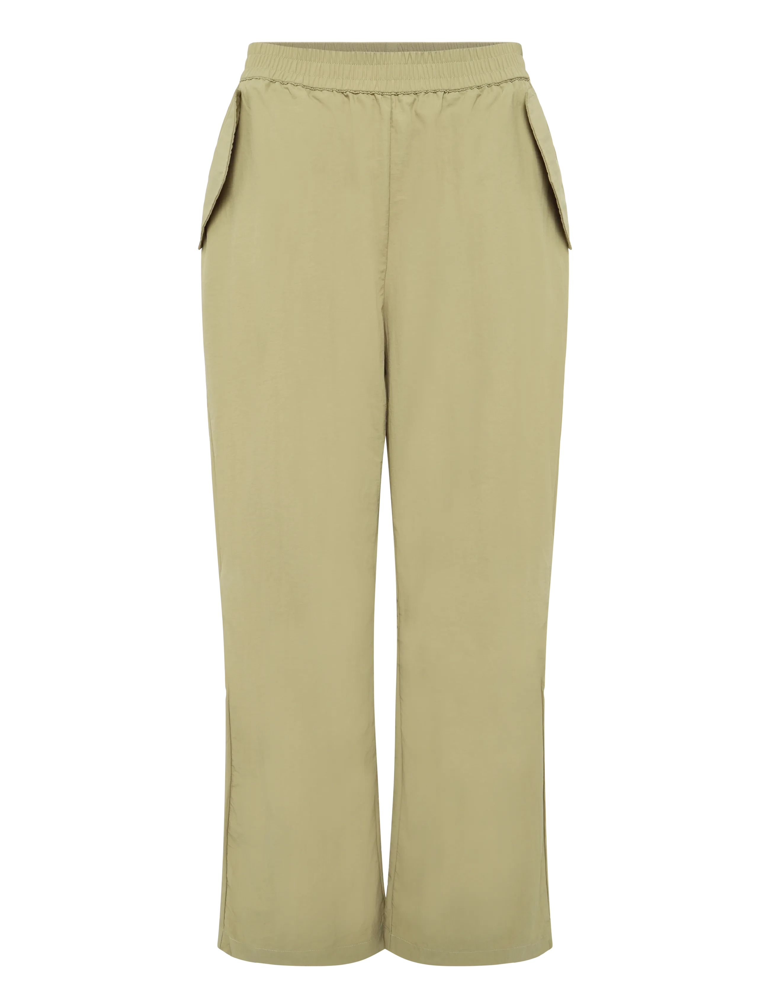 DESIRES Dsisla High Waisted Parachute Hose Khaki - 38 - Damen