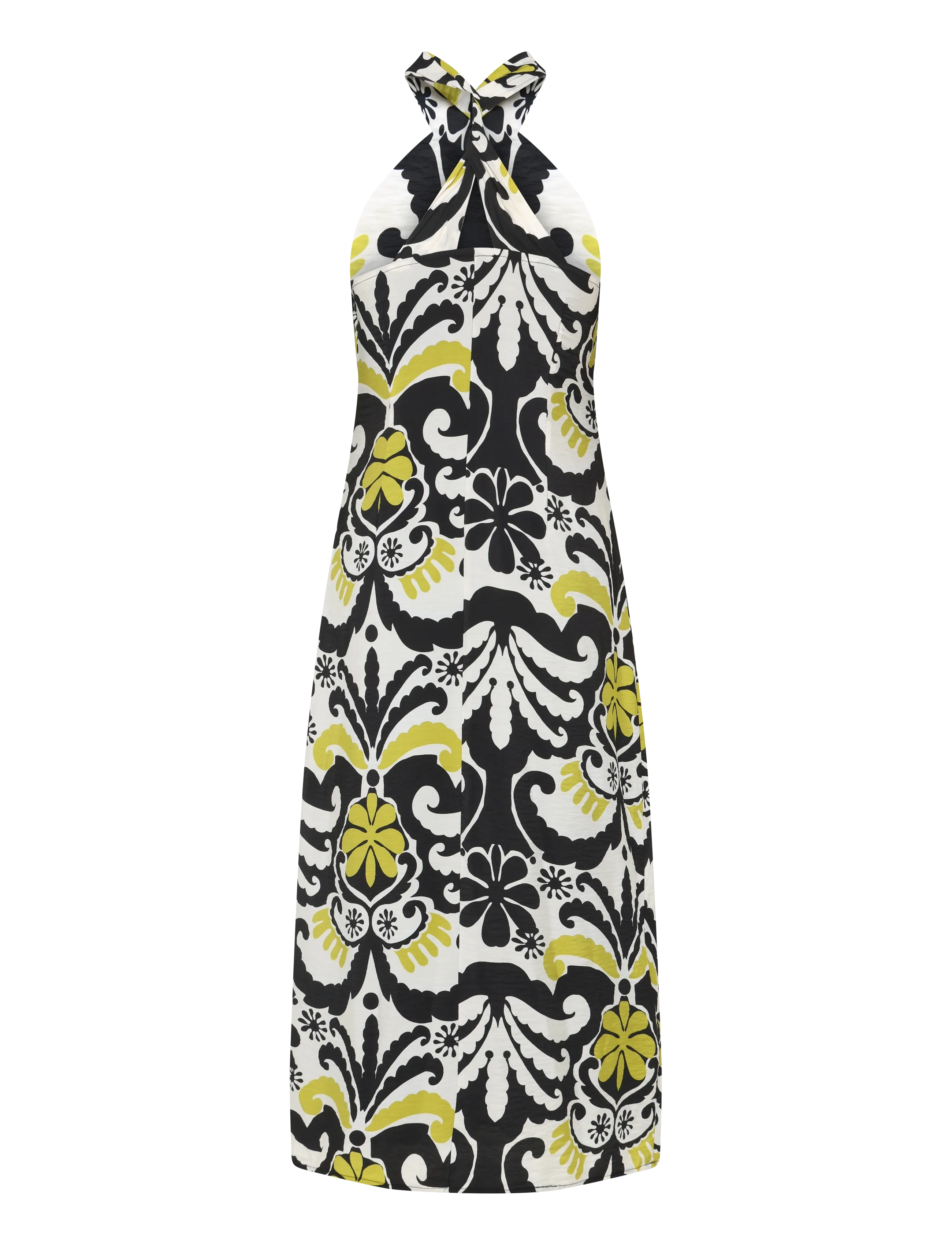 DESIRES - DSNori Halterneck Print Dress - sommerkleider - gardenia print - 2
