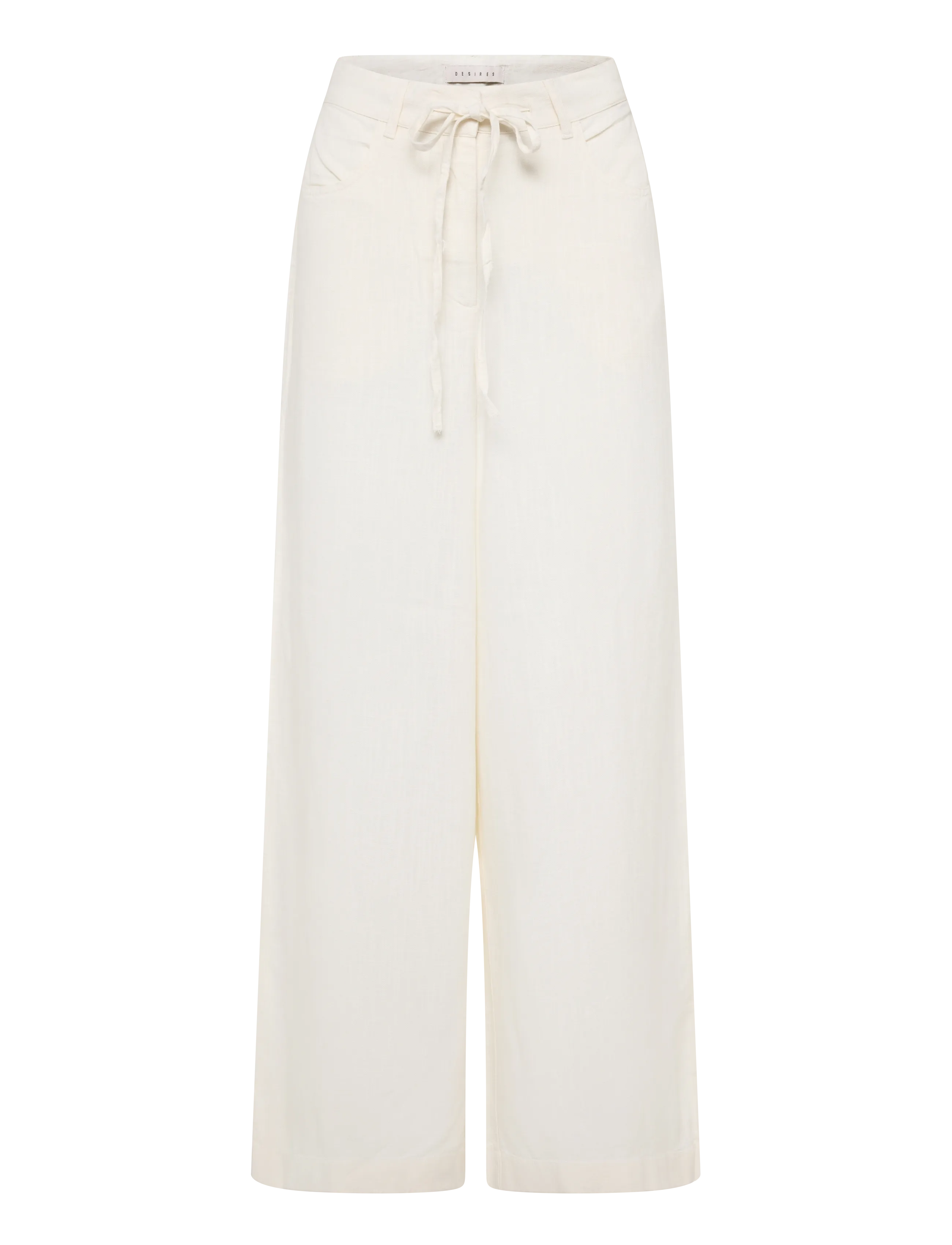 DESIRES DSGrace Pant - Kläder - TOFU / cream