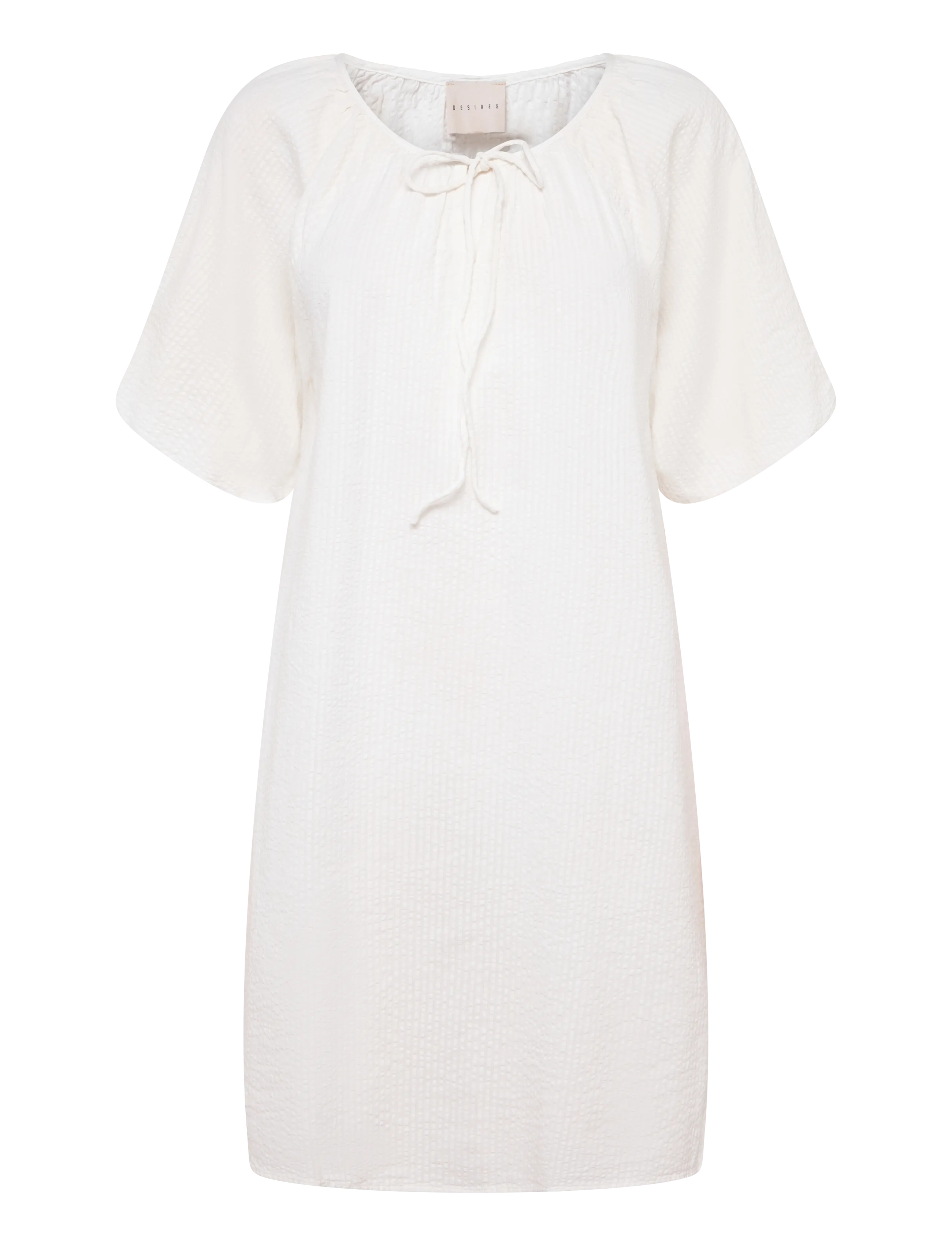 DESIRES DSGeorgia Short Dress - Sommerkleider - CLOUD DANCER / white