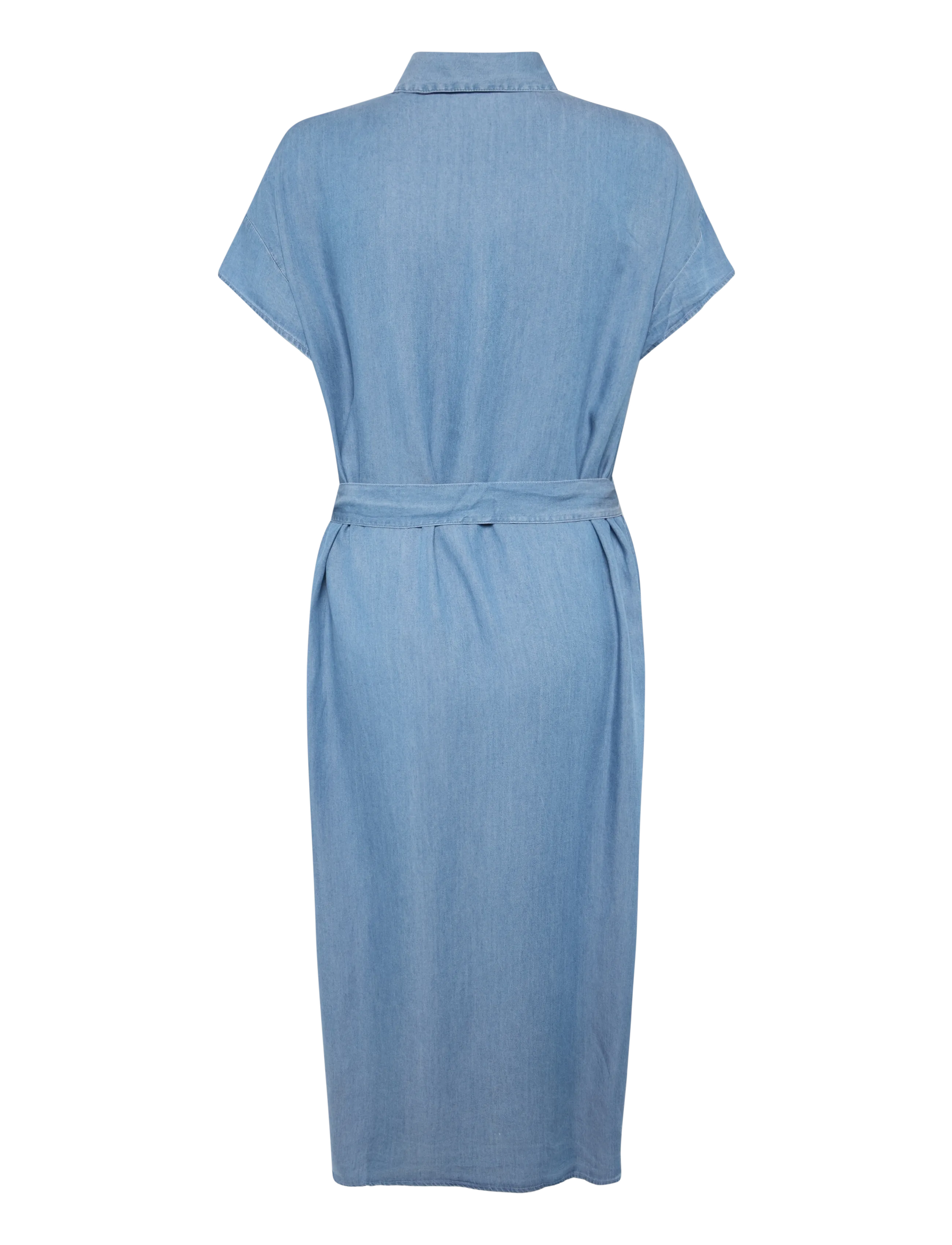 DESIRES - DSElaina Lyocell Shirt Dress - mid-blue denim - 2