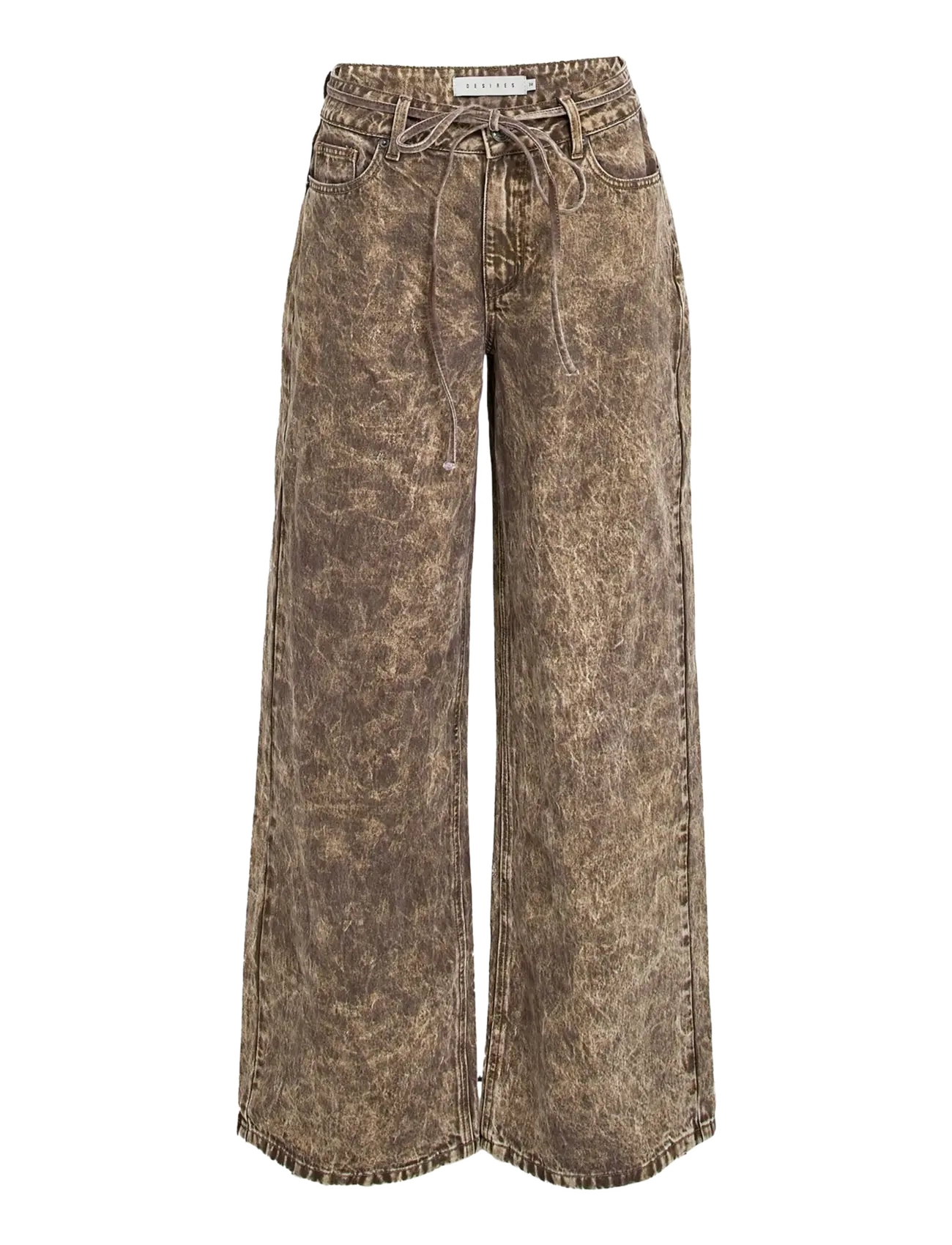 DESIRES - DSJess Low Waisted Jeans - walnut melange - 1