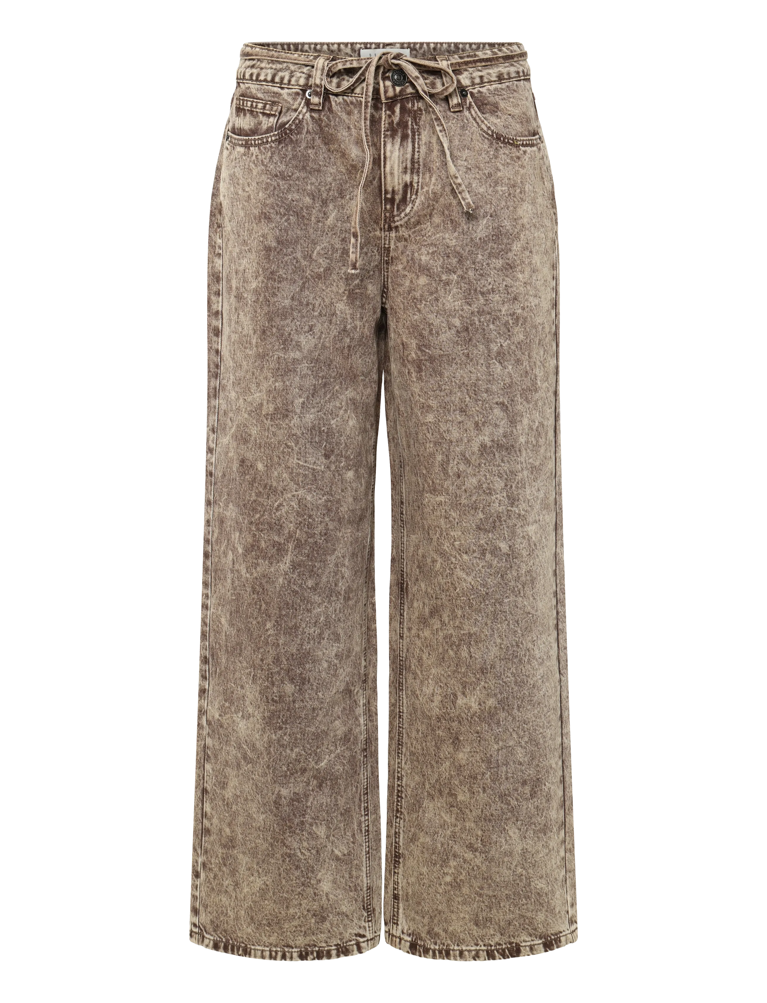 DESIRES DSJess Low Waisted Jeans - Jeans - WALNUT MELANGE / brown