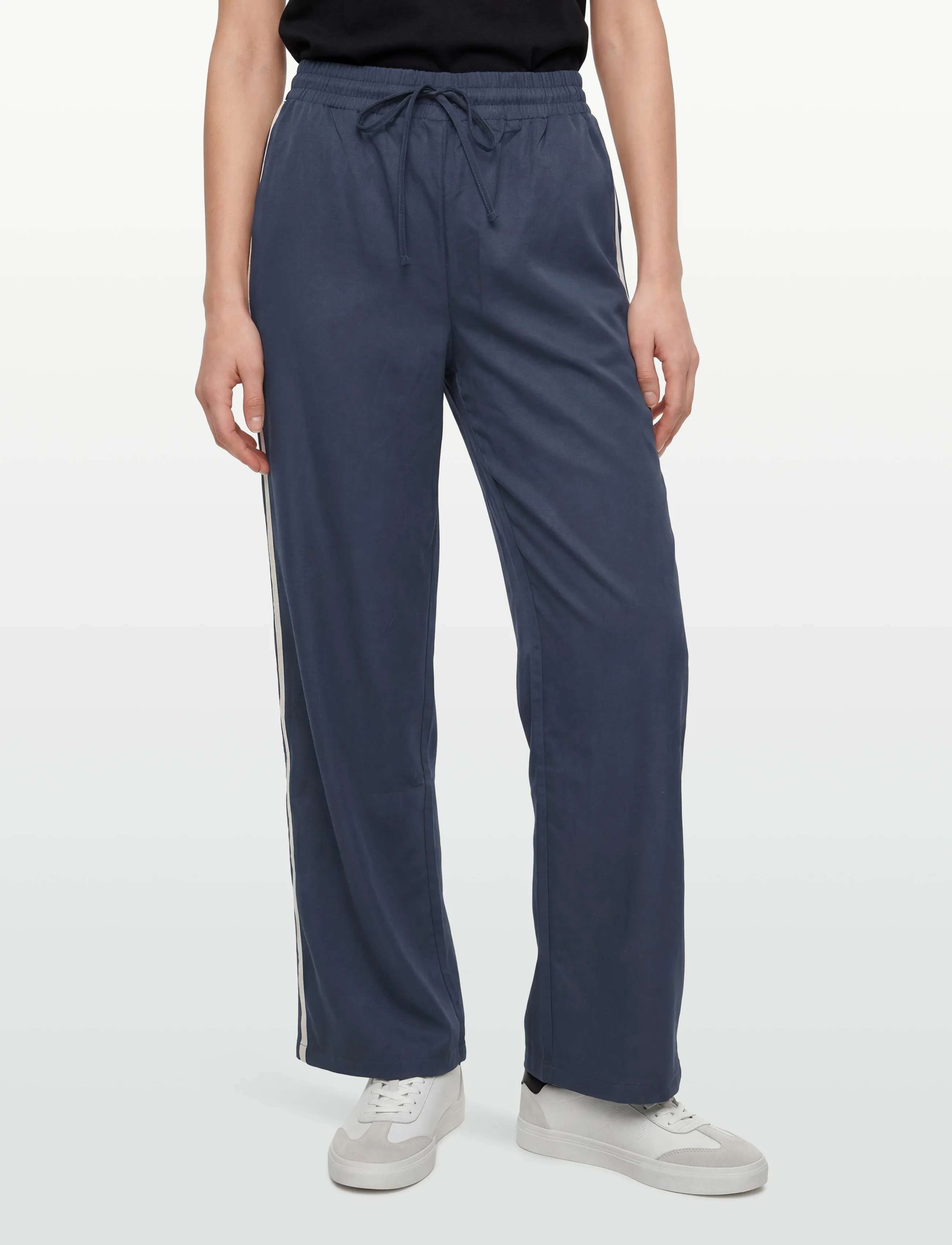 DESIRES - DSKaren Mid Waisted Pant - festtøj til outletpriser - total eclipse blue - 3