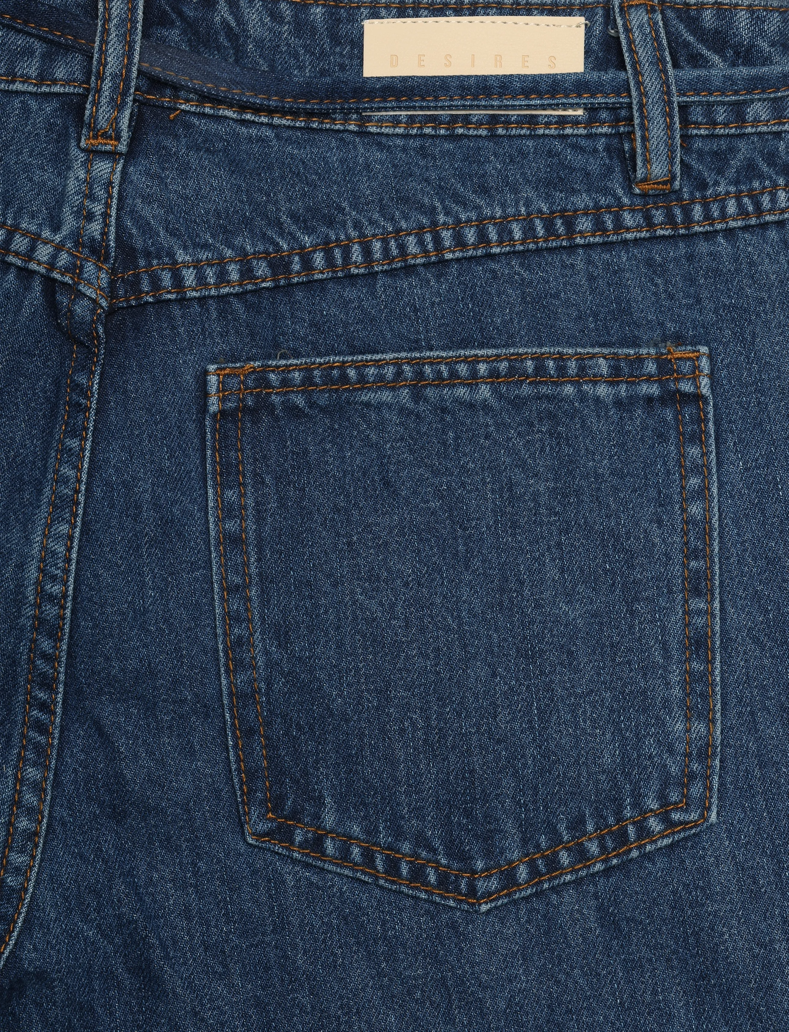 DESIRES - DSMegan Low Waisted Jeans - brede jeans - mid blue denim - 5