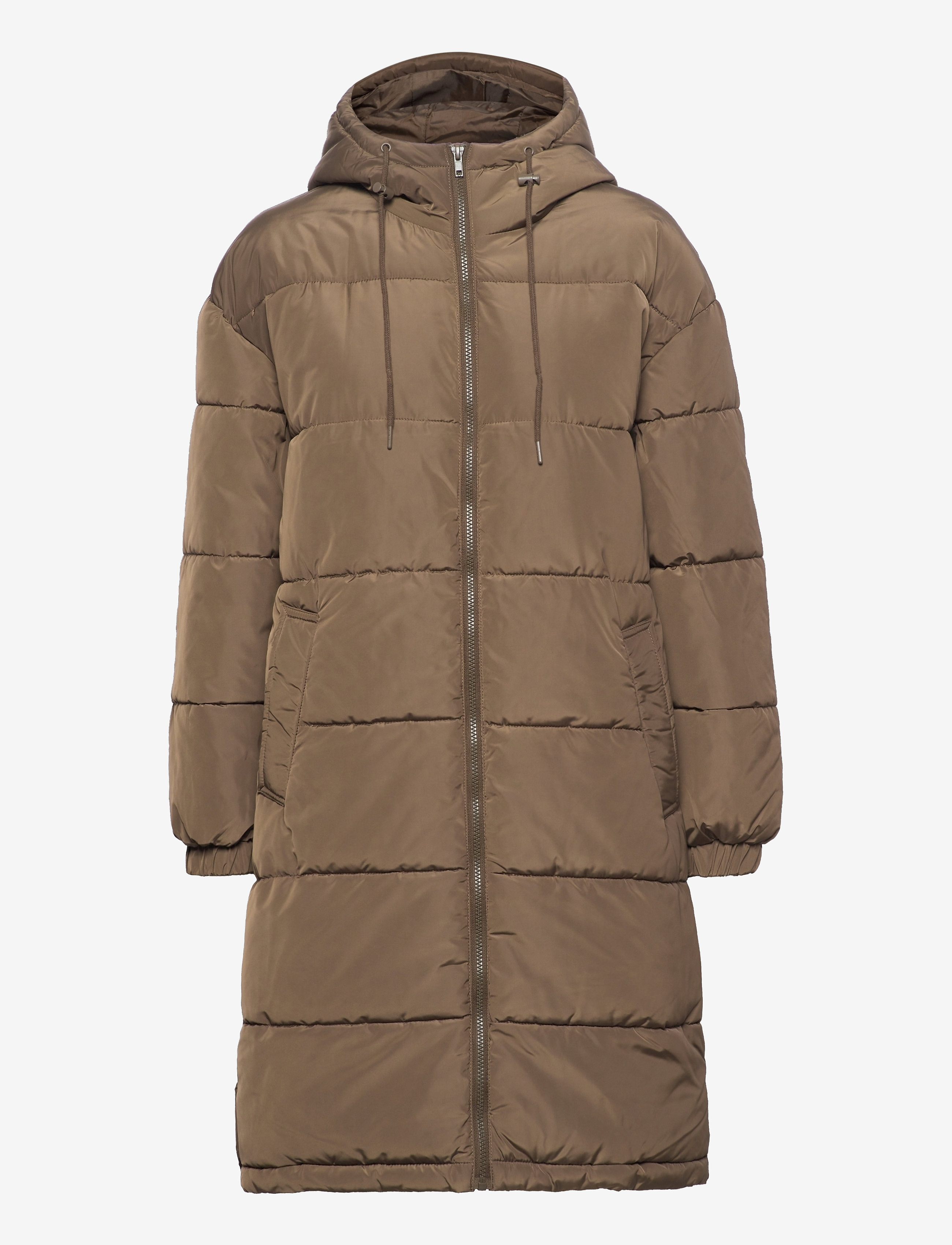 Edith Long Jacket - CROCODILE GREEN