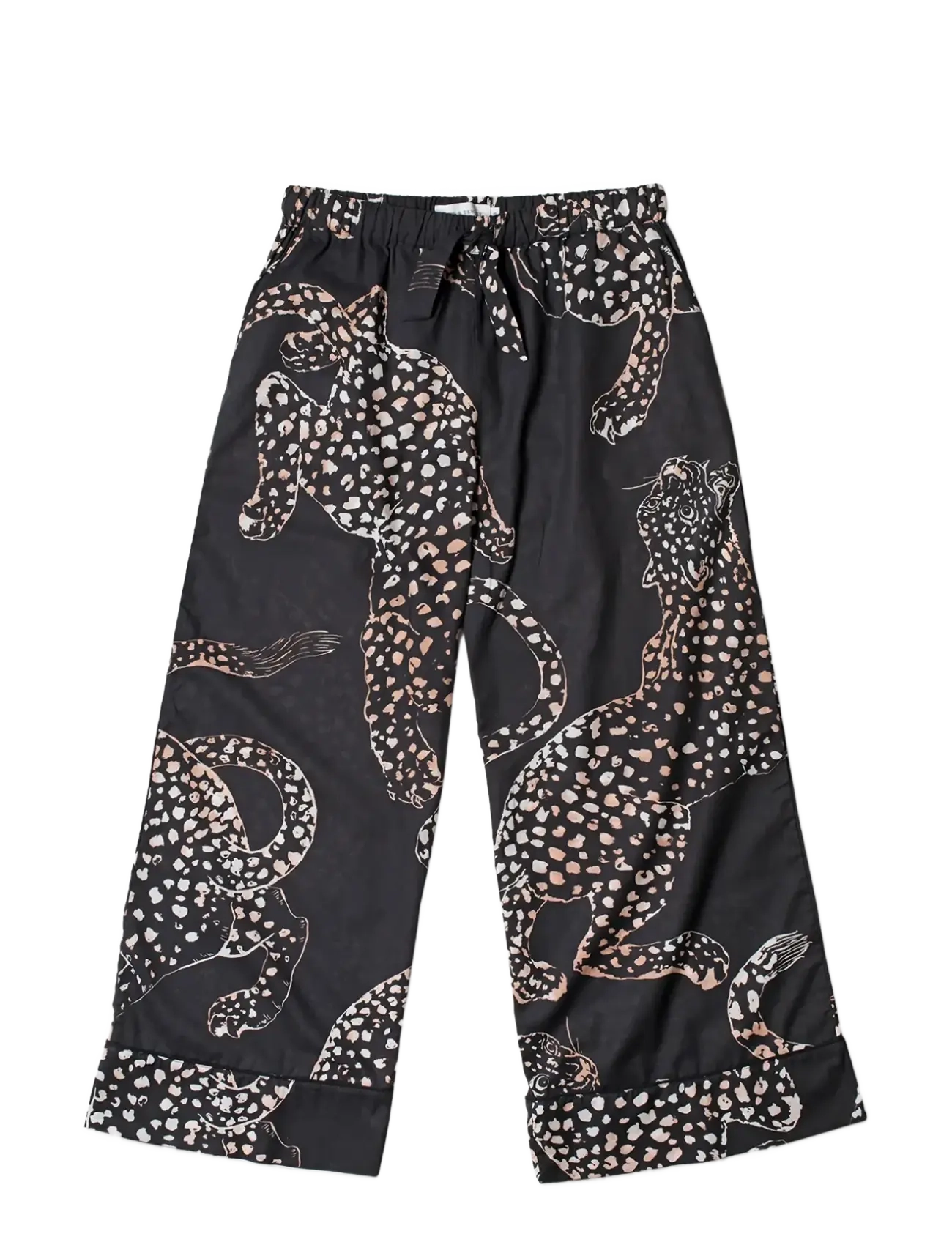 Desmond and Dempsey - Jag Cami & Wide Leg Trouser Set - pyjamas - navy - 2