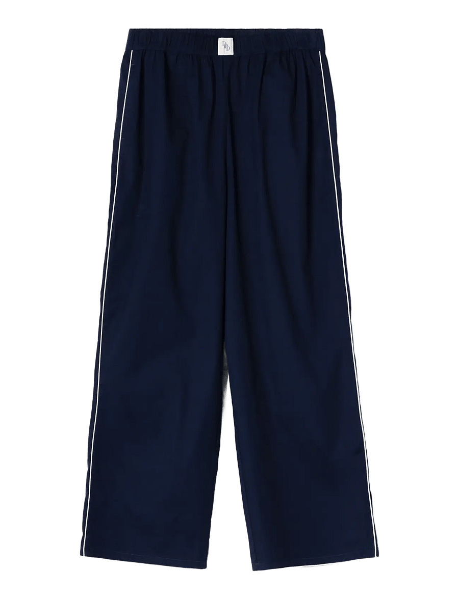 Desmond and Dempsey - 402 Long Pyjama Set - pyjamas - navy - 2