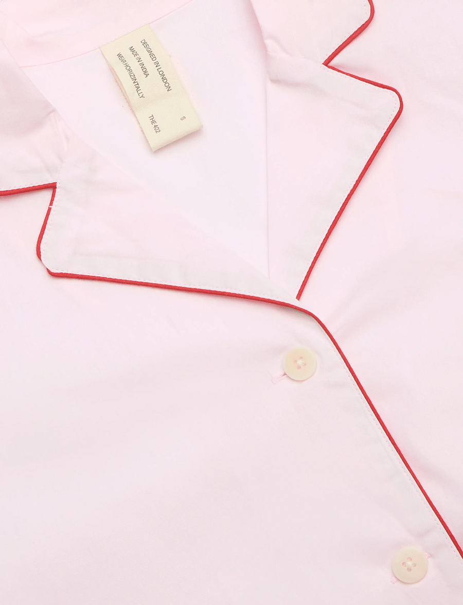 Desmond and Dempsey - 402 Long Pyjama Set - pyjamas - pink - 5
