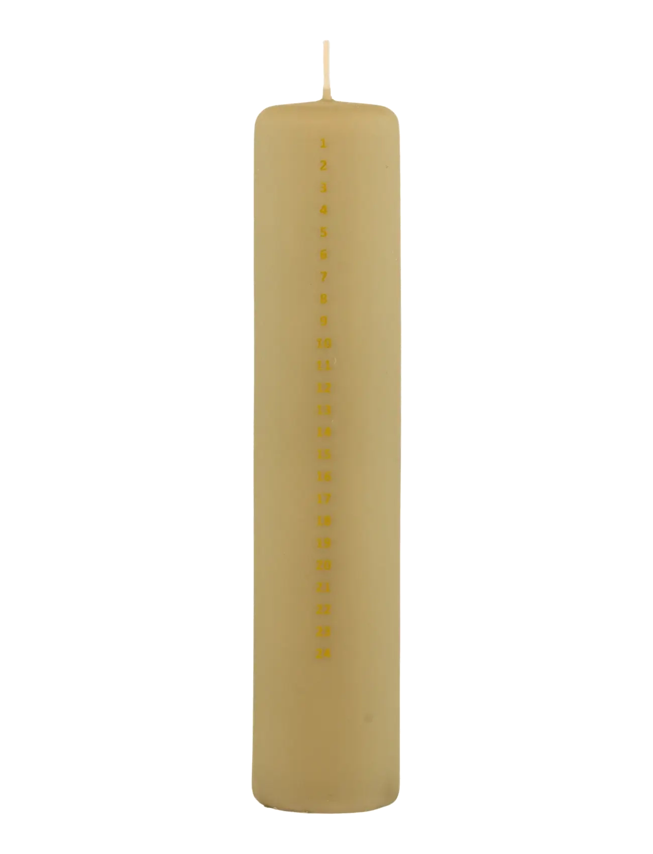Det Gamle Apotek Calendar candle H25 x Dia 5 - Det Gamle Apotek - BEIGE / beige