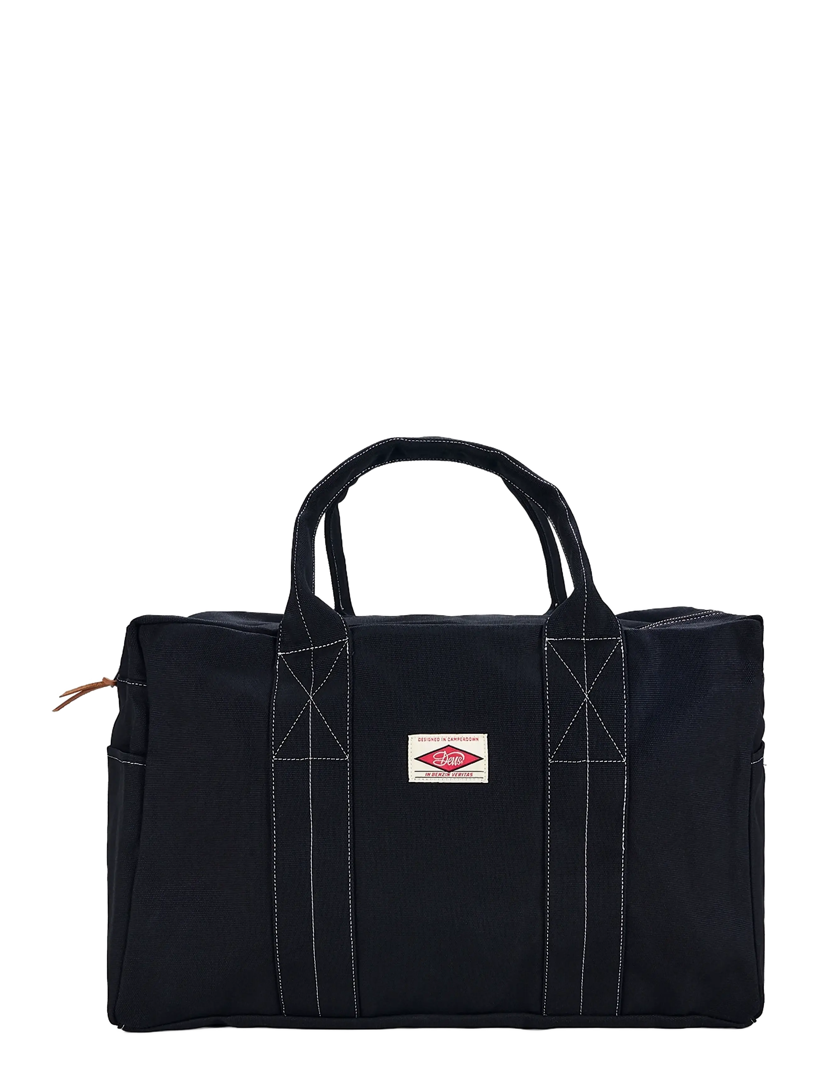 Deus Ex Machina Canvas Duffle Bag - Duffelväskor - BLACK / black