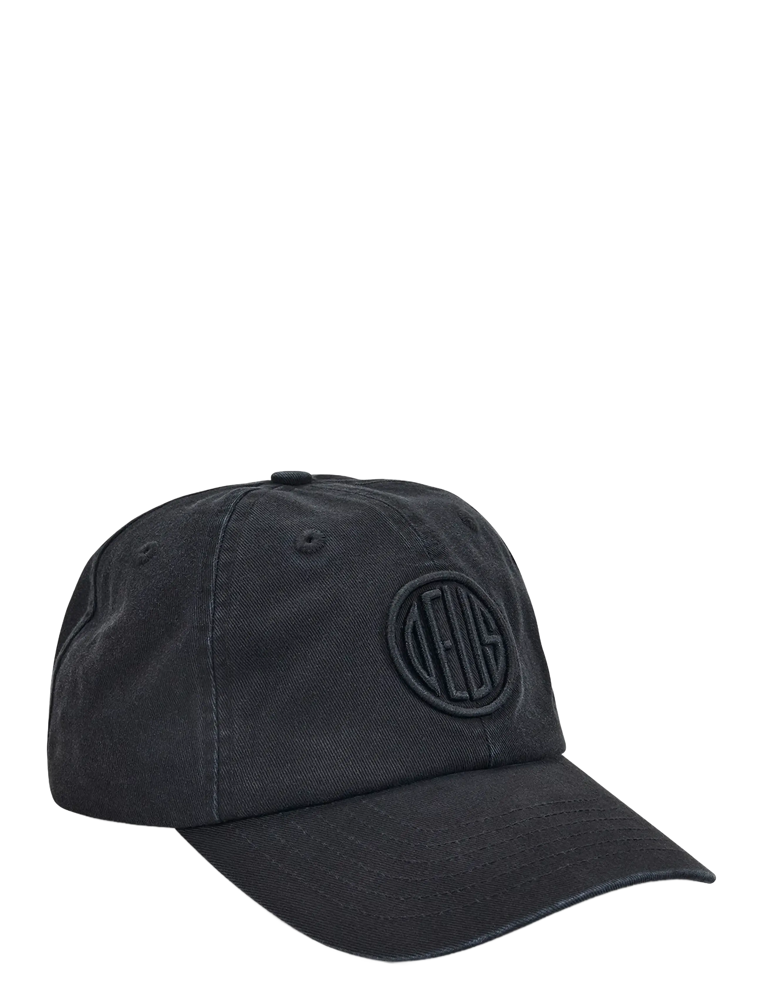Deus Ex Machina Pill Logo Dad Cap - Accessories - BLACK / black