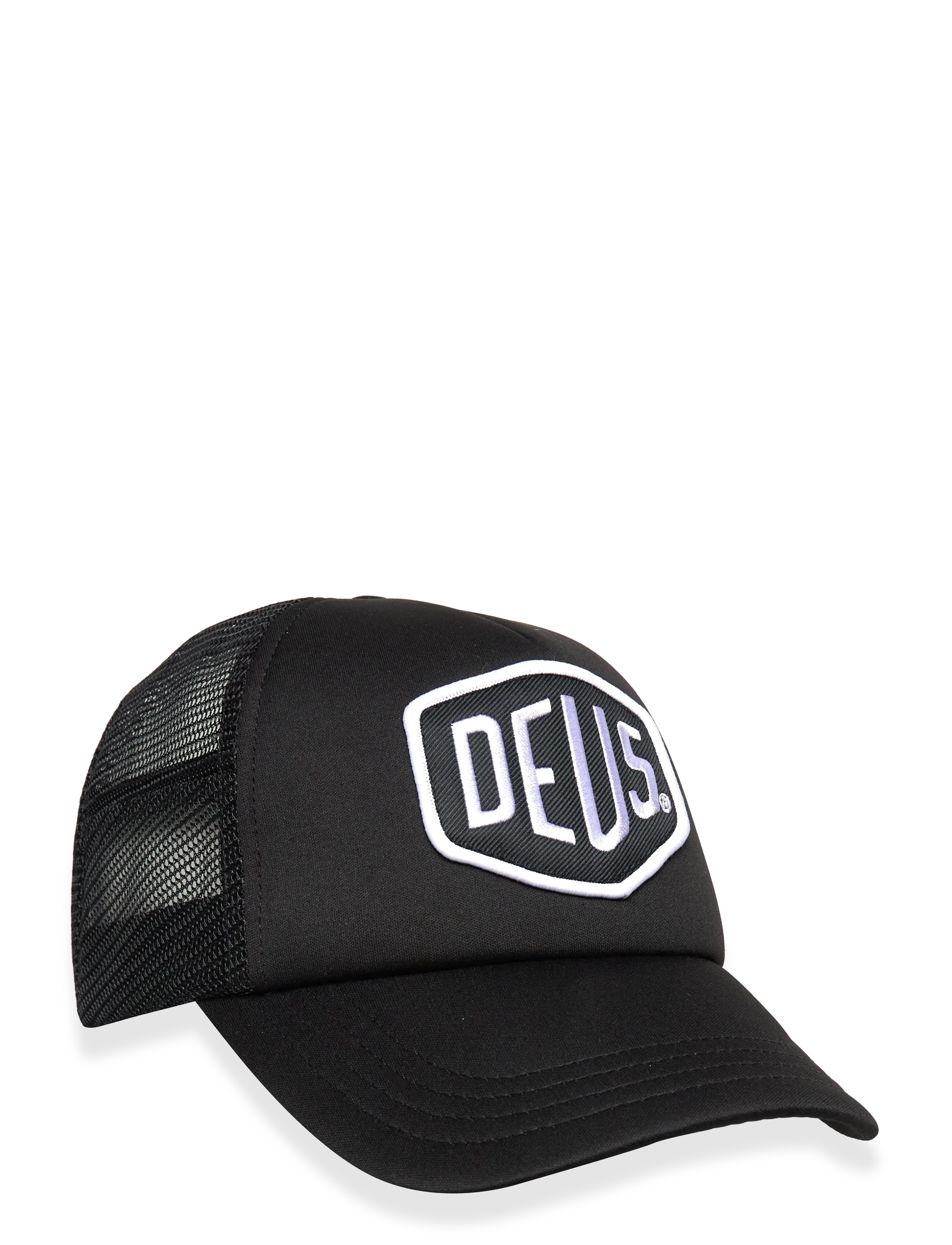 Deus Ex Machina Baylands Trucker - Kepsar - BLACK-WHITE / black