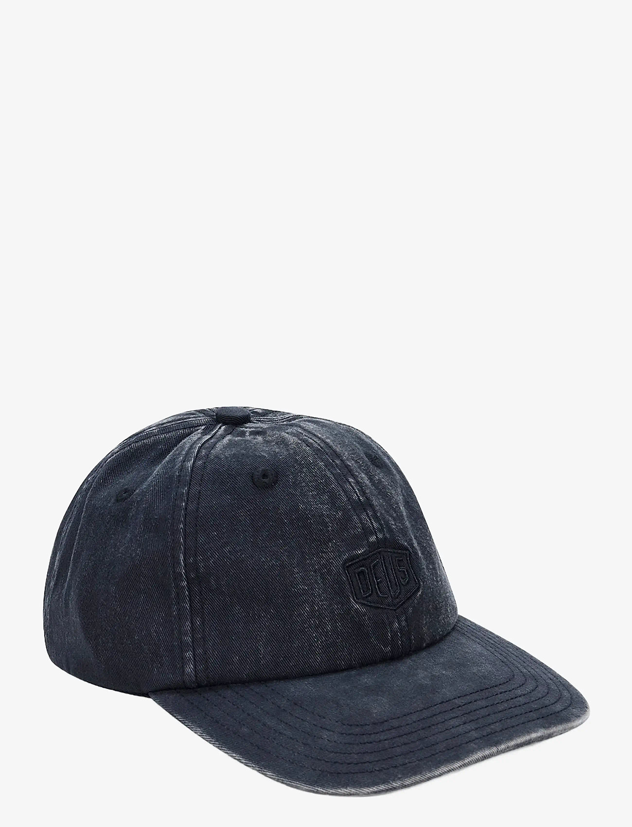 Deus Ex Machina - Shield Garment Dyed Dad Cap - kepsar - black - 1