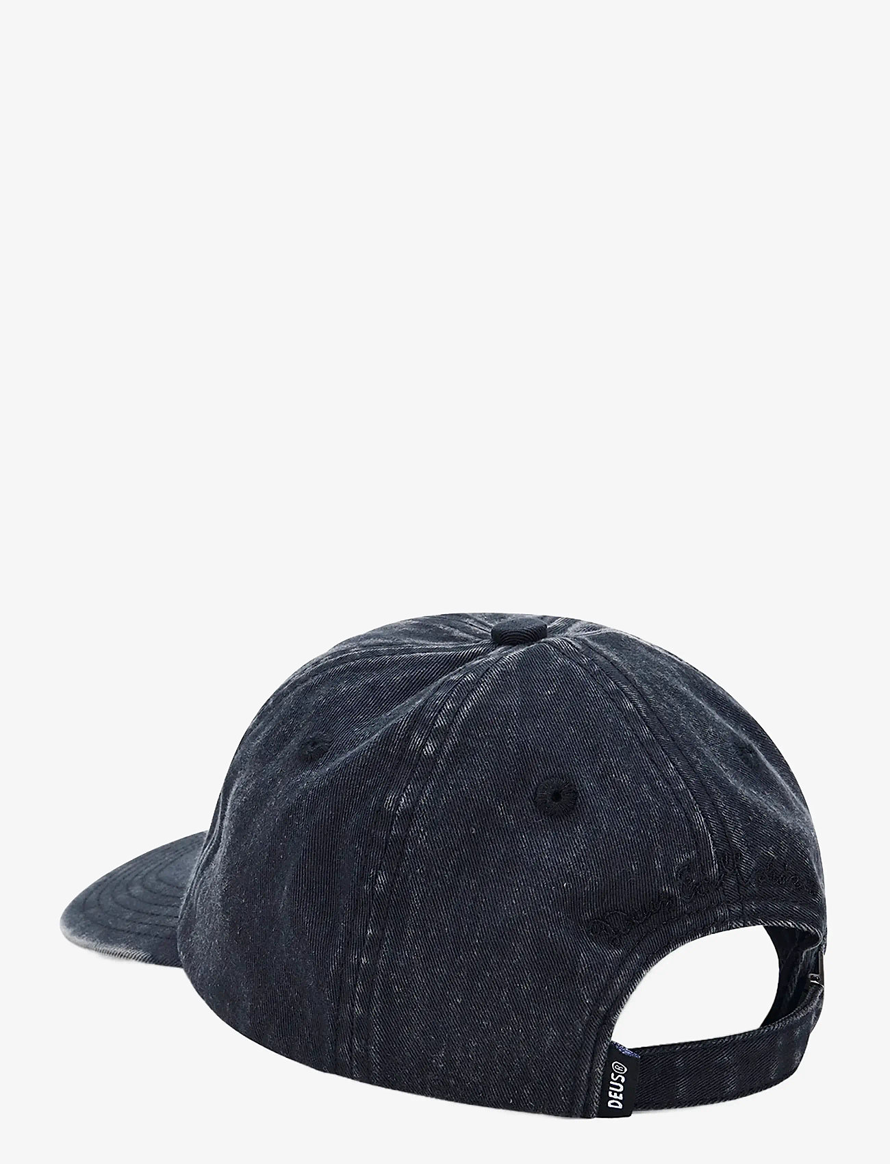 Deus Ex Machina - Shield Garment Dyed Dad Cap - kepsar - black - 2