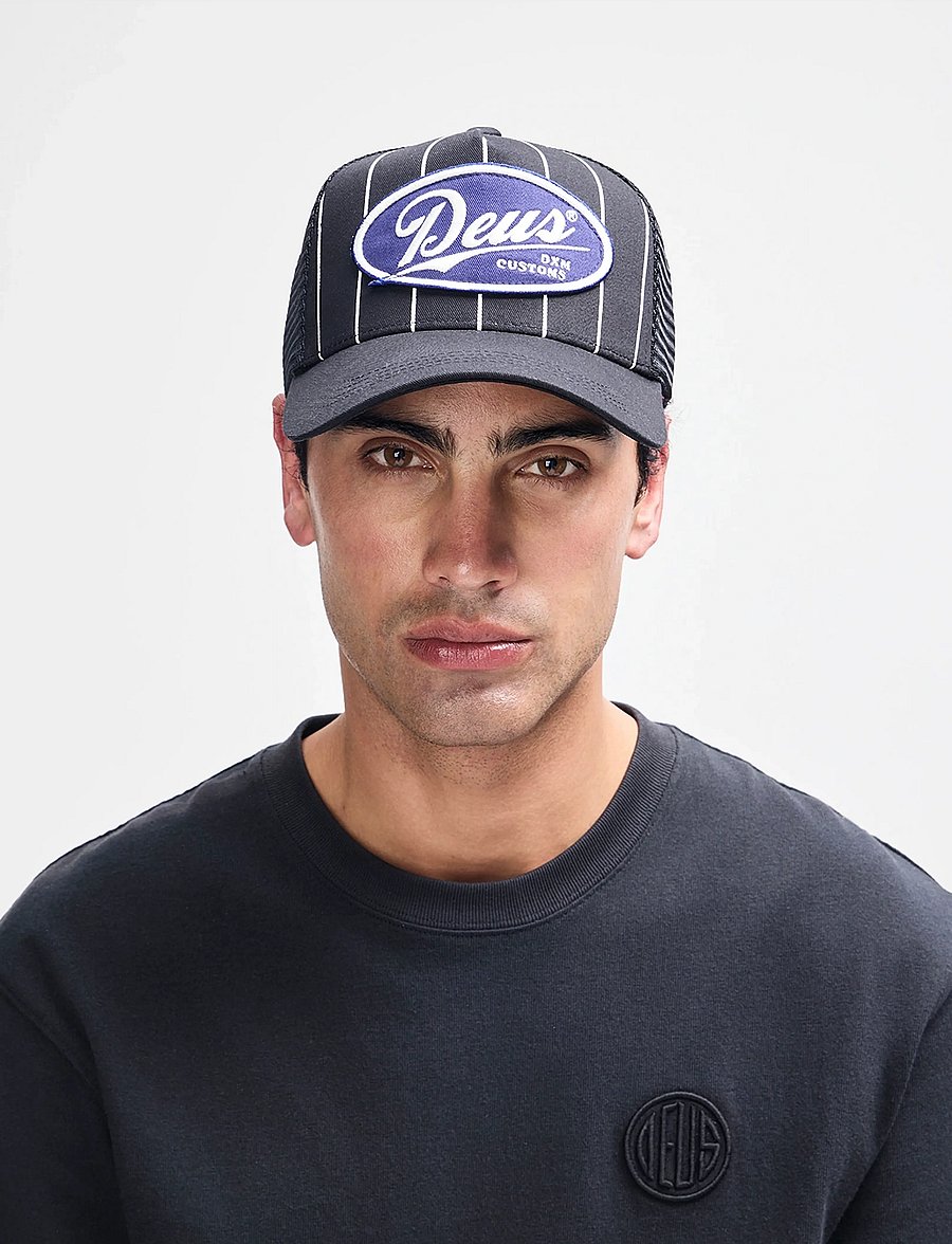 Deus Ex Machina - Forecourt Trucker - czapki - black - 0