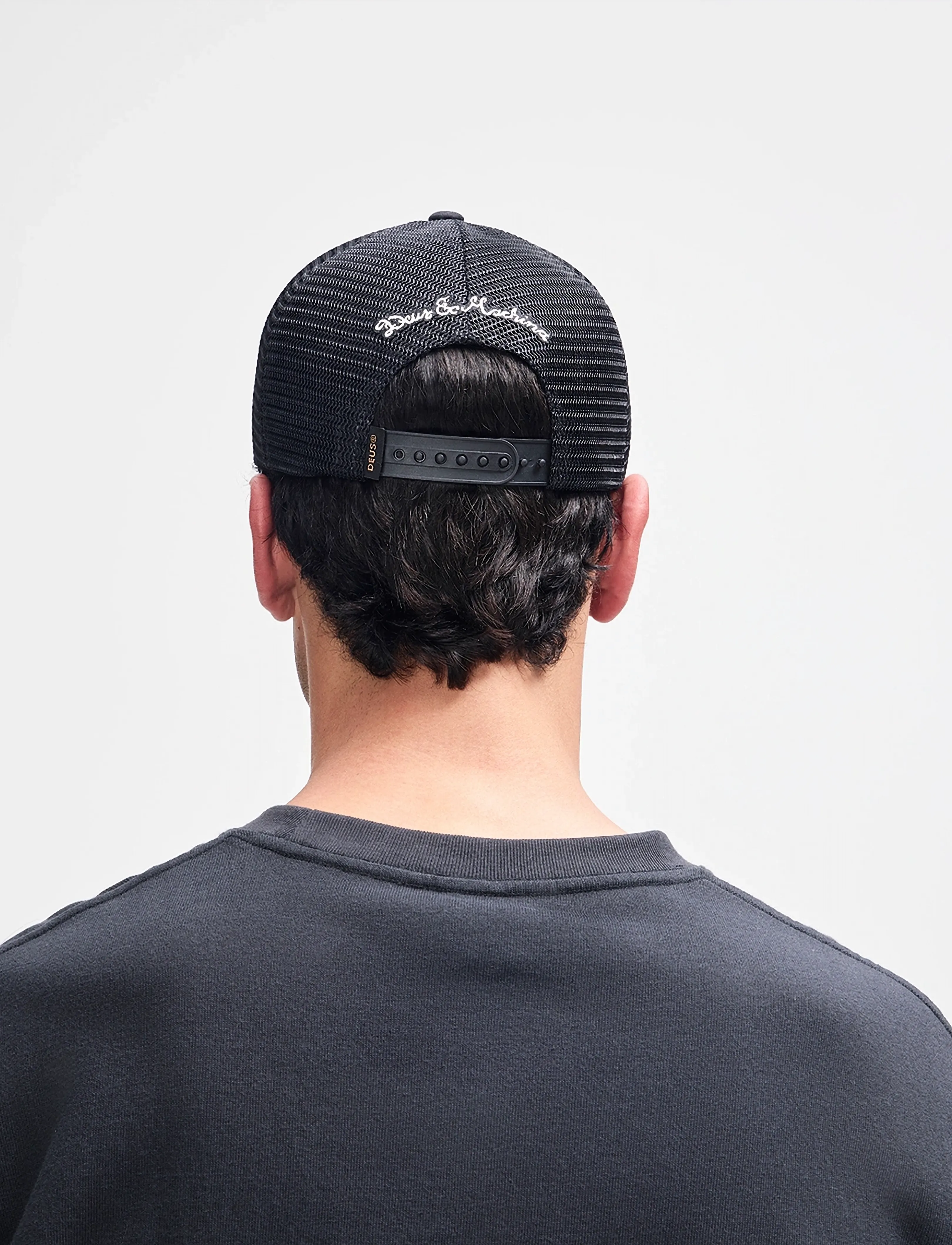Deus Ex Machina - Forecourt Trucker - kasketter - black - 3
