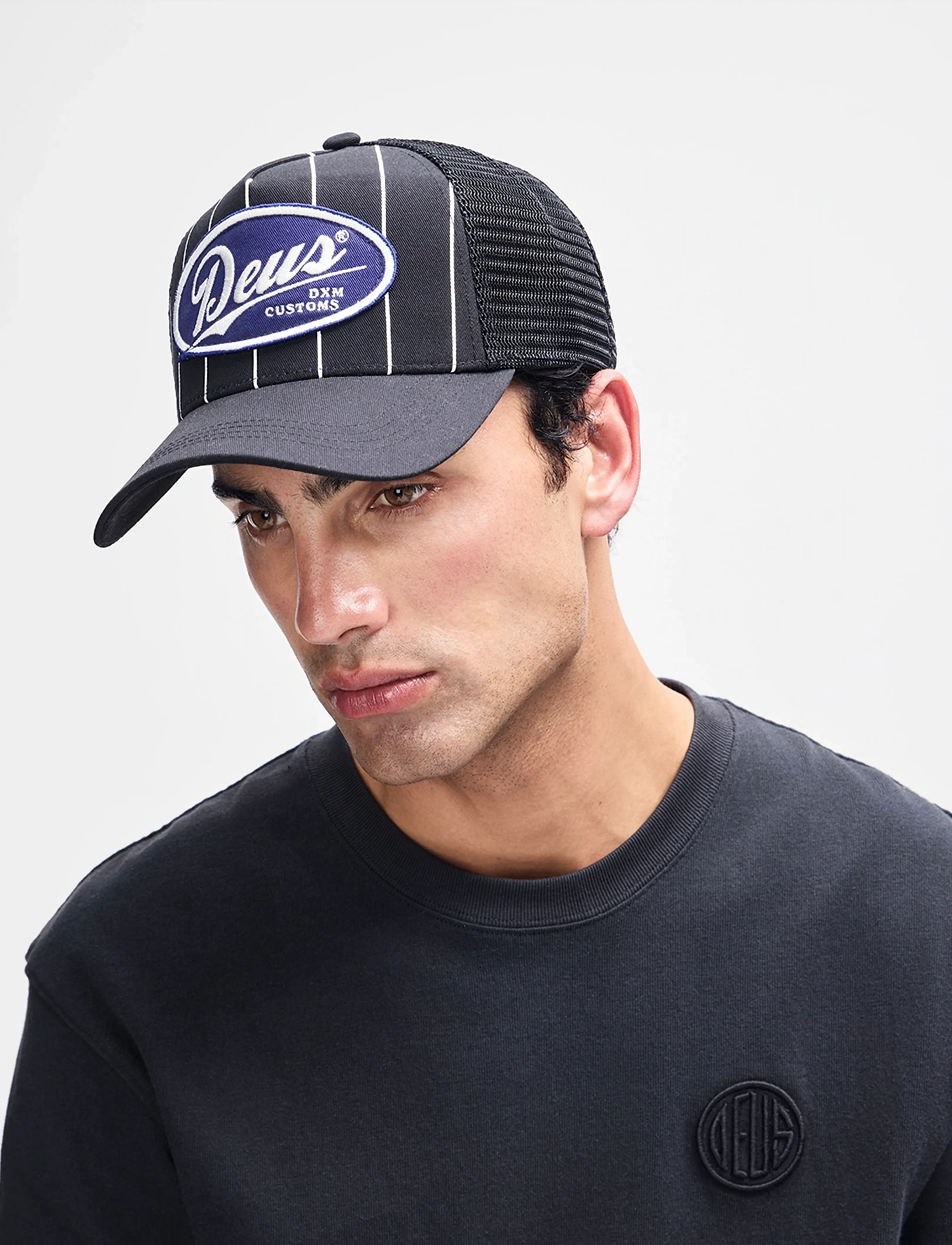 Deus Ex Machina - Forecourt Trucker - kasketter - black - 4