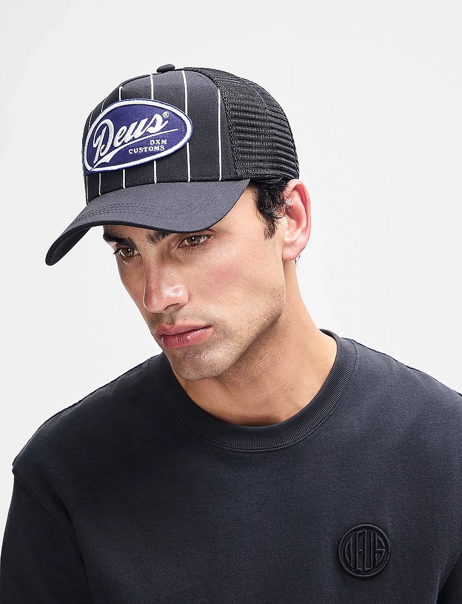 Deus Ex Machina - Forecourt Trucker - czapki - black - 4