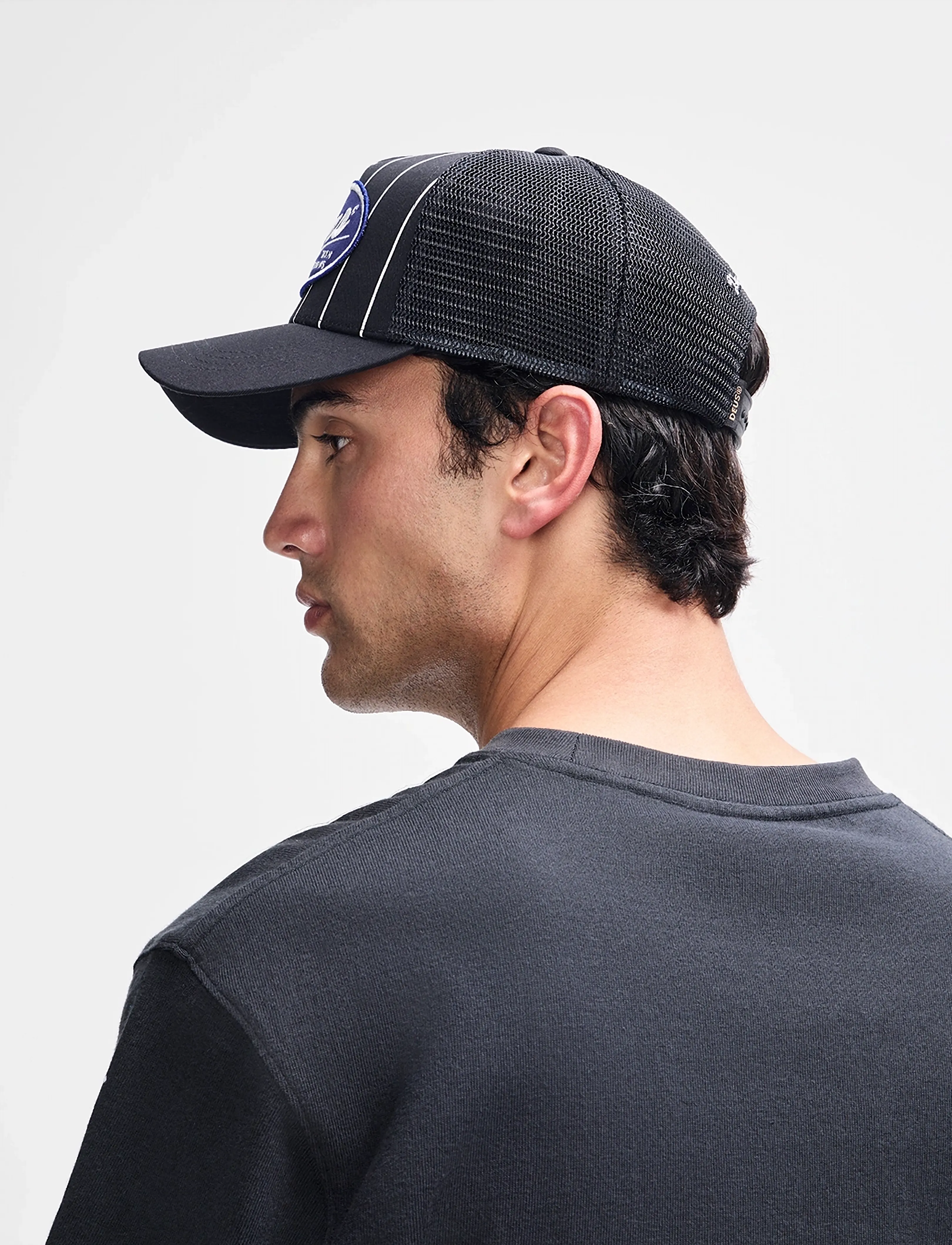 Deus Ex Machina - Forecourt Trucker - kasketter - black - 5
