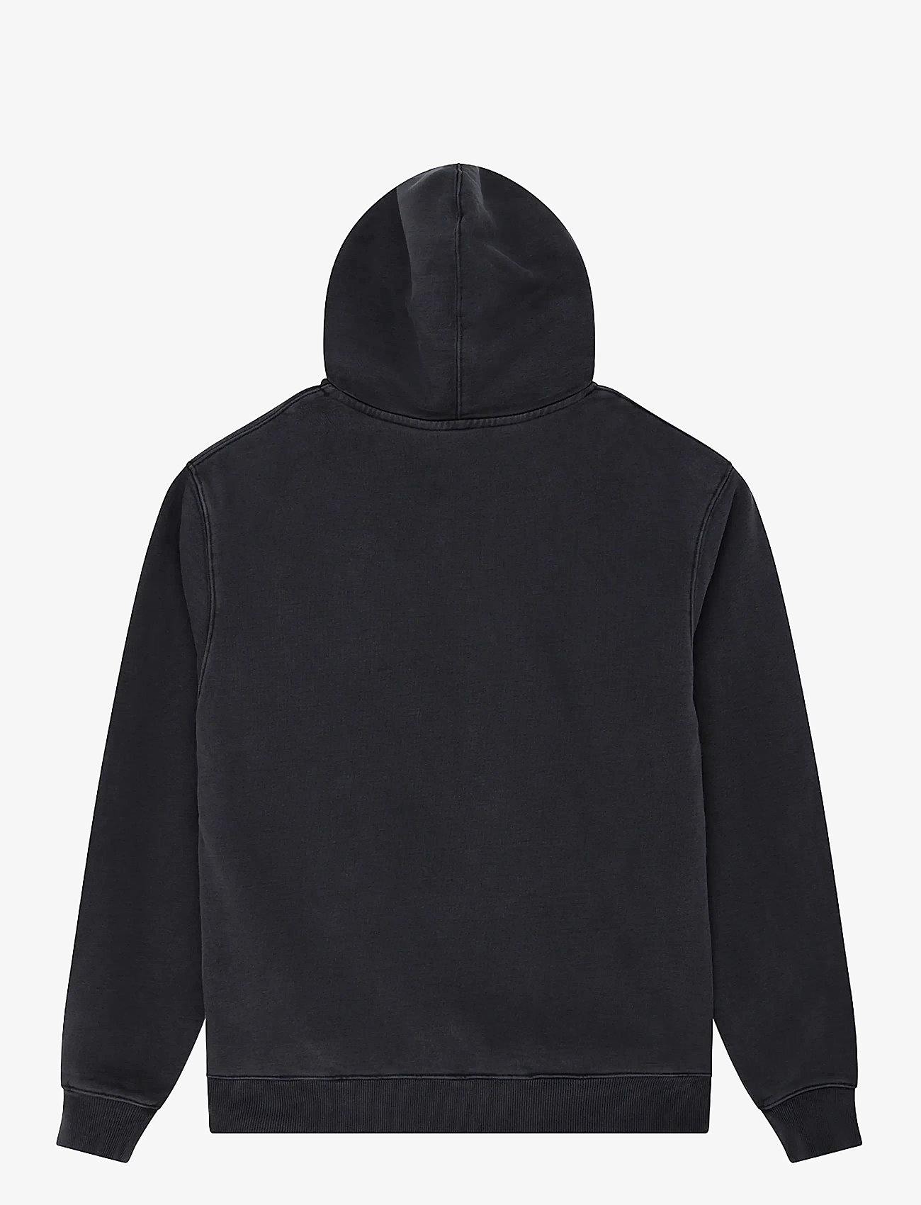 Deus Ex Machina - Shield Garment Dyed Zip Hoodie - hættetrøjer - black - 1