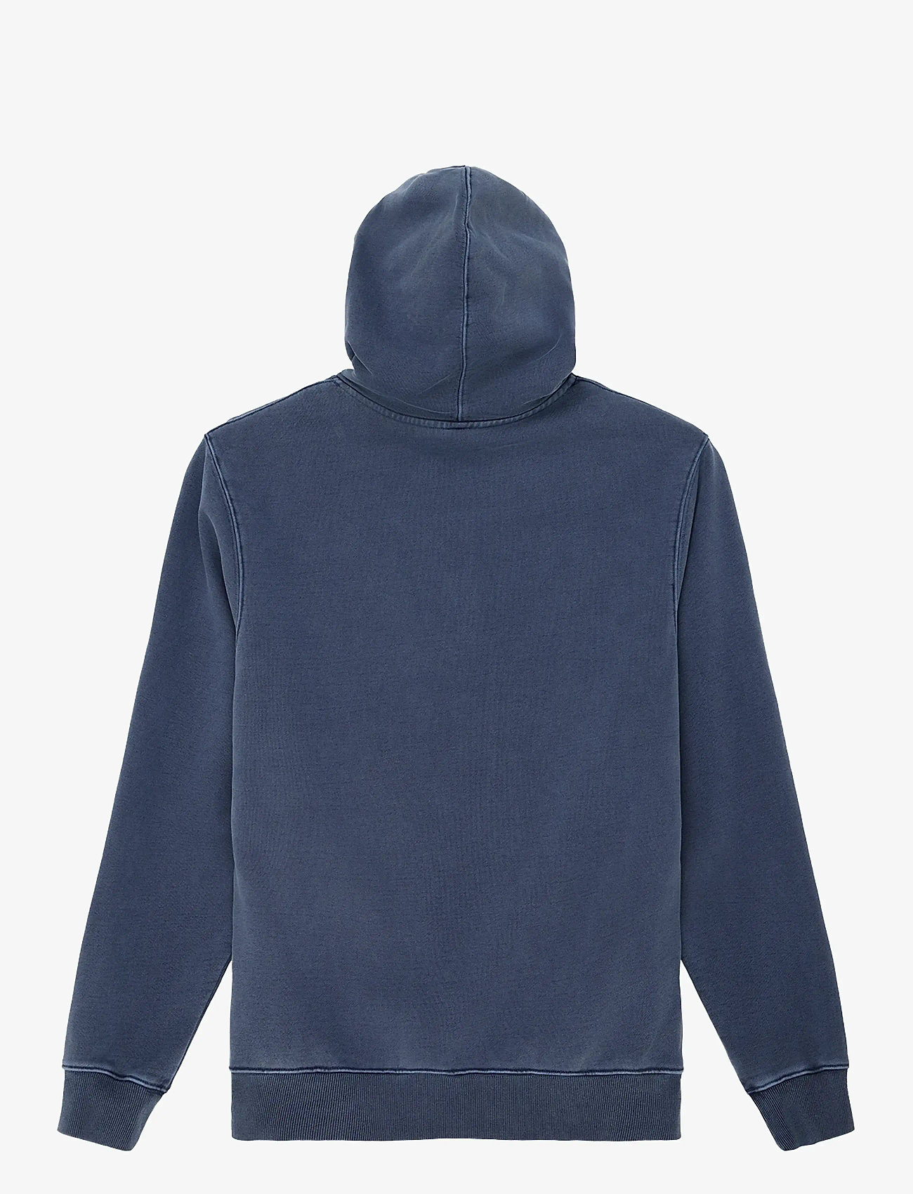 Deus Ex Machina - Shield Garment Dyed Zip Hoodie - hoodies - mechanic blue - 2