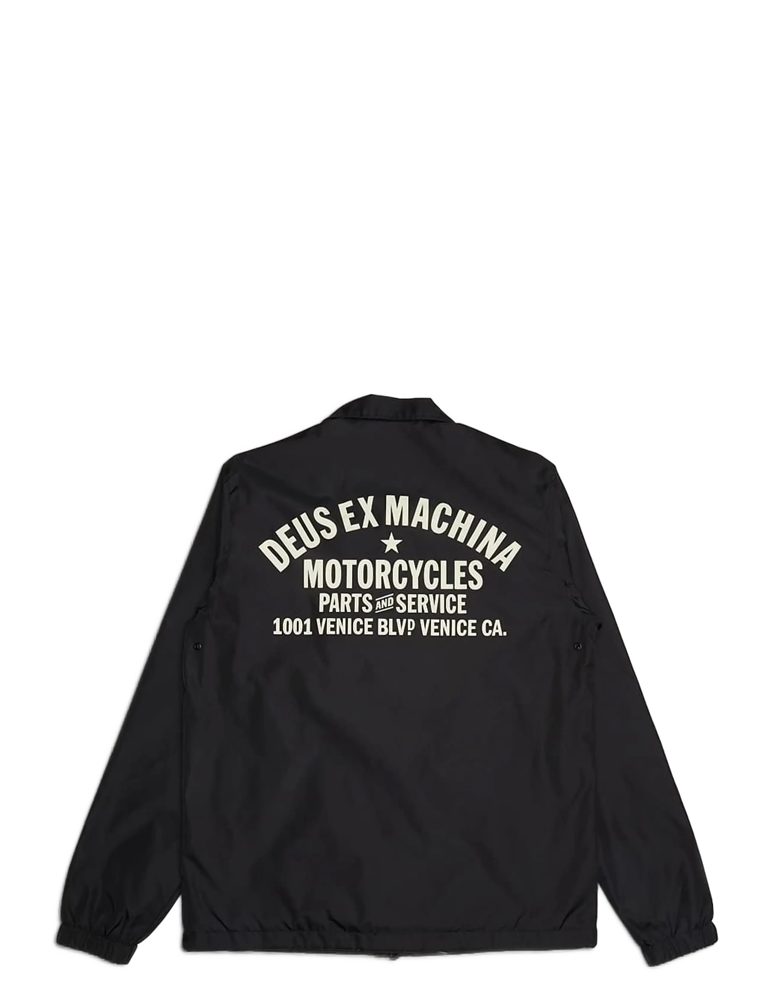 Deus Ex Machina - Venice Coach - vårjackor - black - 2