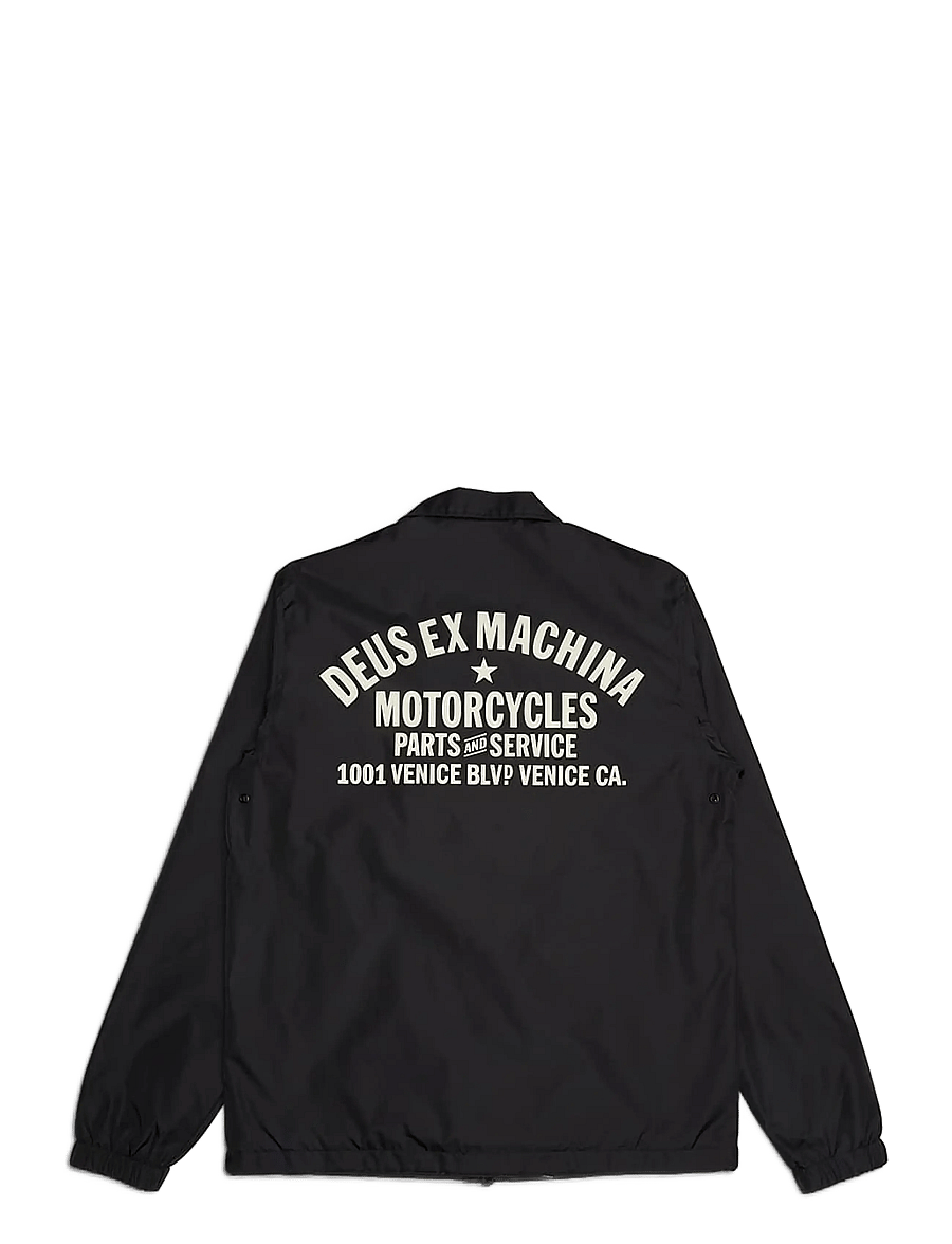 Deus Ex Machina - Venice Coach - fall jackets - black - 2