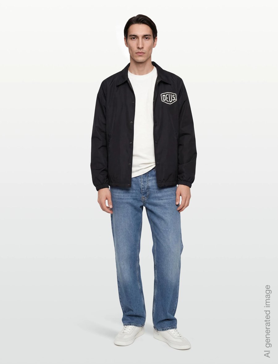 Deus Ex Machina - Venice Coach - fall jackets - black - 0