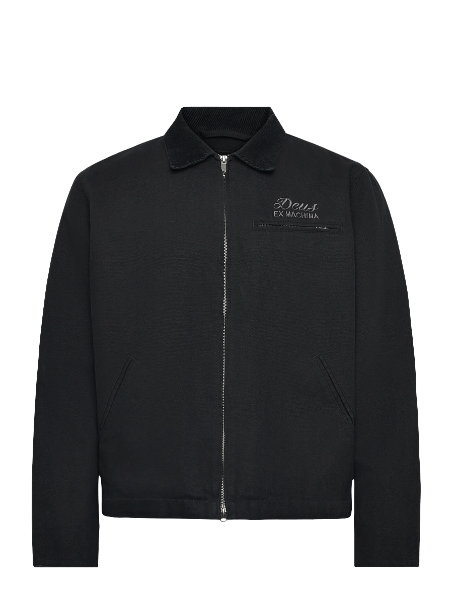 Deus Ex Machina - Address Workwear Jacket - höstjackor - black - 1