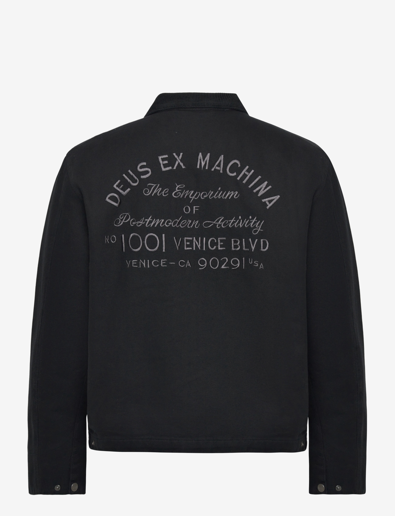 Deus Ex Machina - Address Workwear Jacket - spring jackets - black - 2