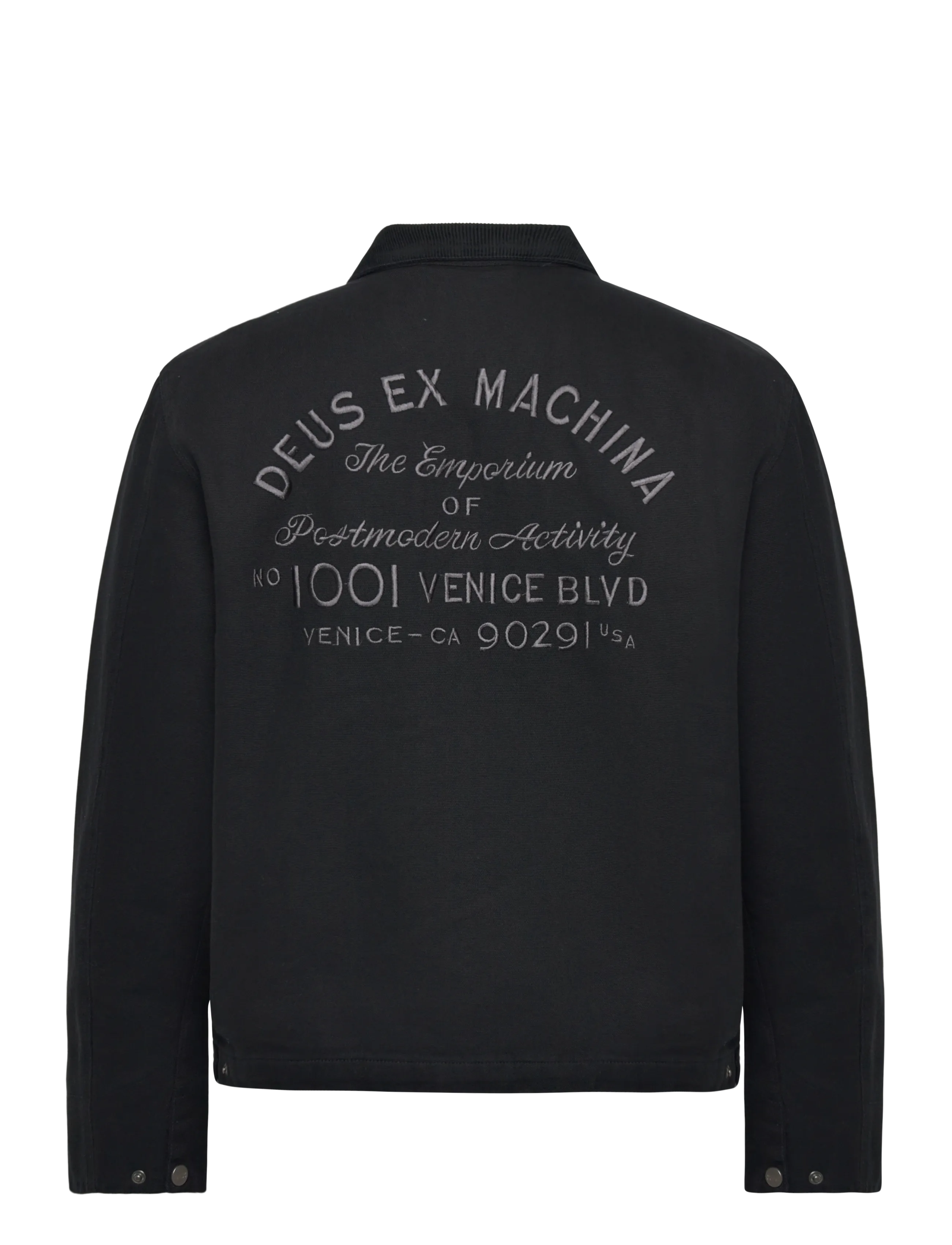 Deus Ex Machina - Address Workwear Jacket - vårjackor - black - 2