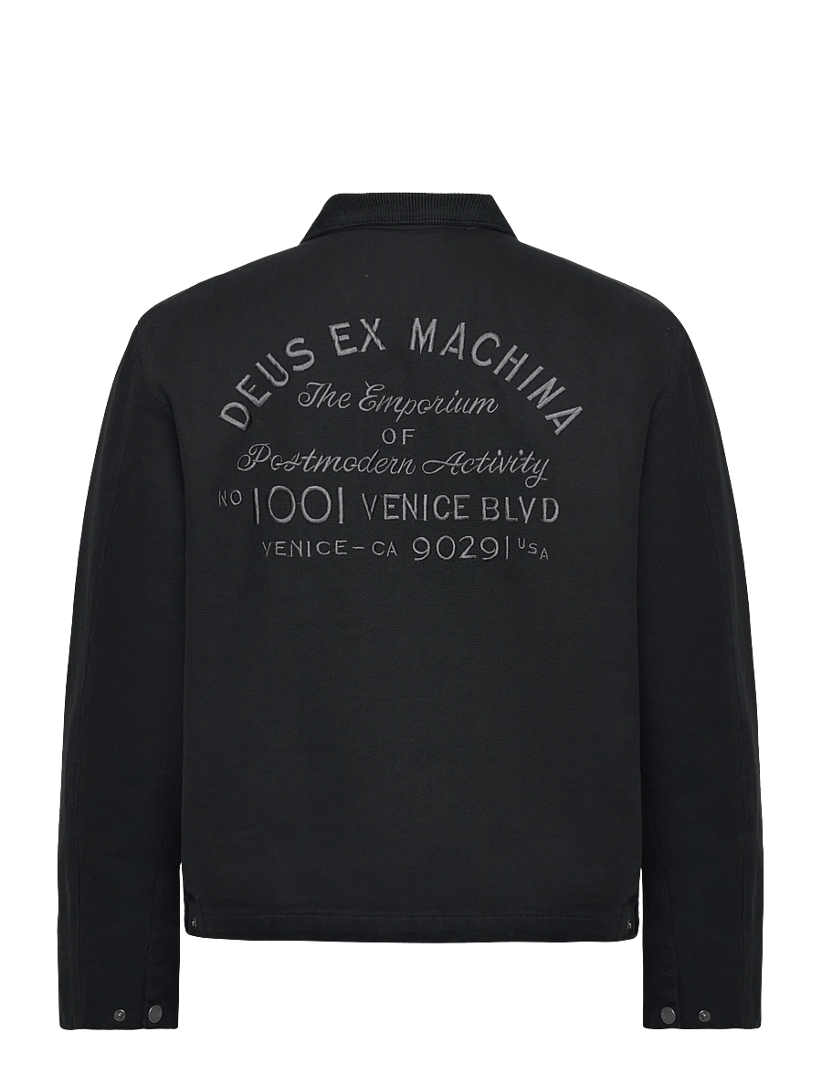 Deus Ex Machina - Address Workwear Jacket - höstjackor - black - 2
