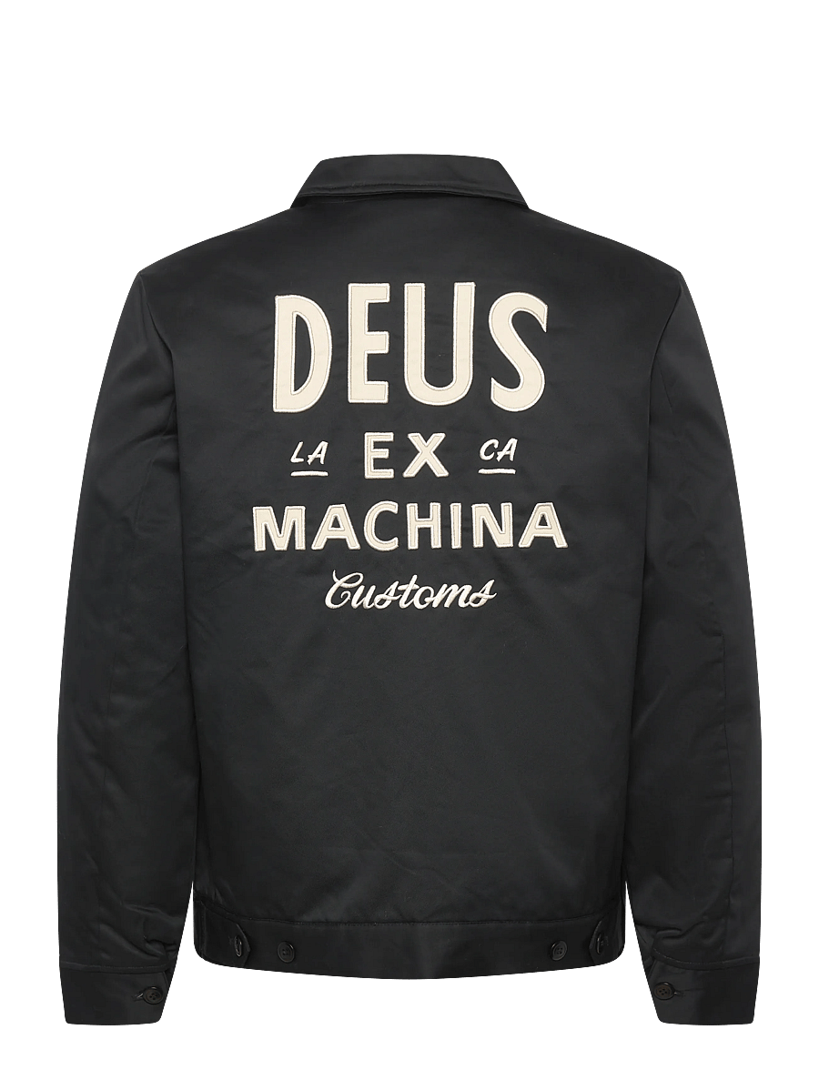 Deus Ex Machina - Workwear Jacket 20 - vestes d’automne - black - 2