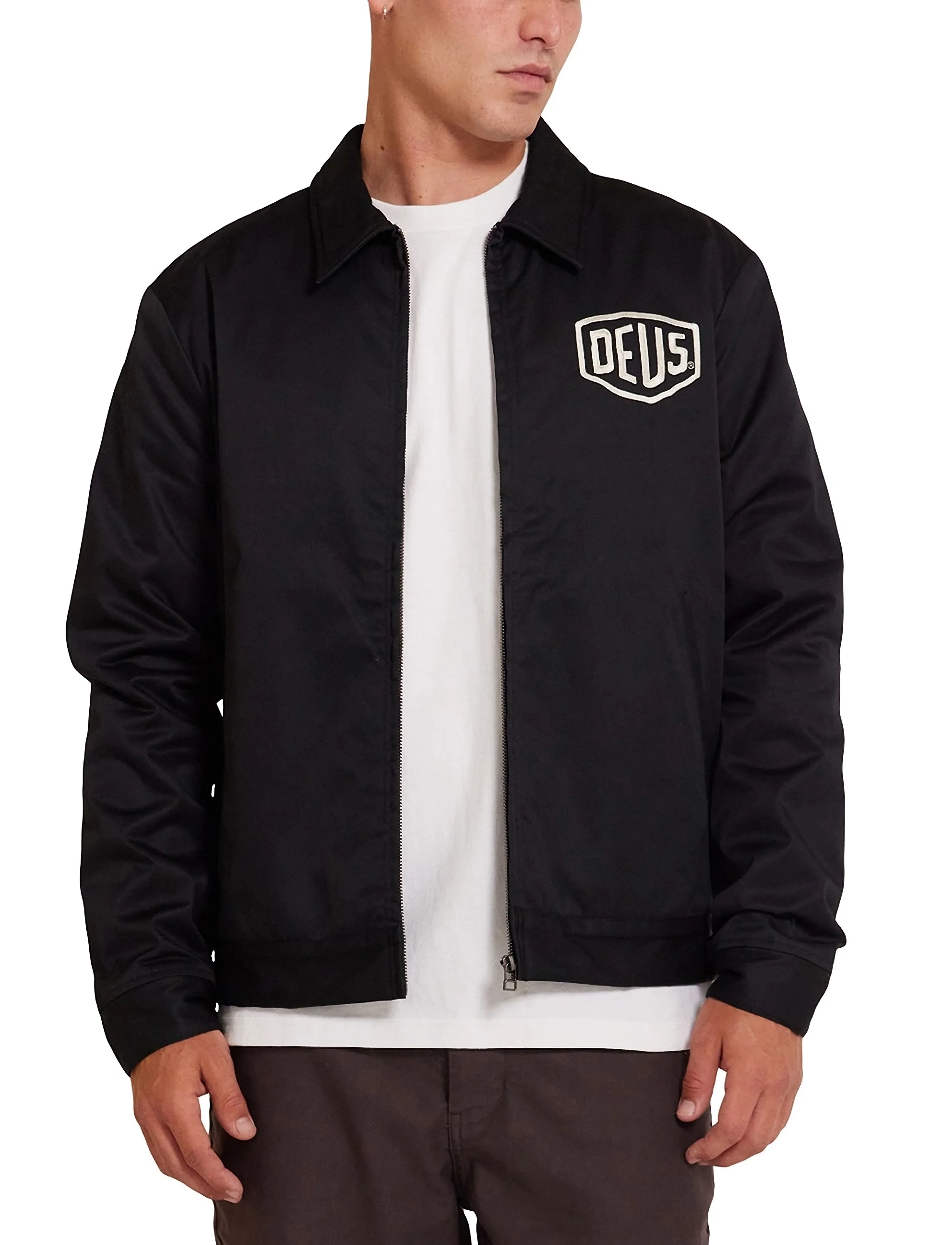 Deus Ex Machina Workwear Jacket 20, S, Black, Jakker > Bomberjakker, Herre