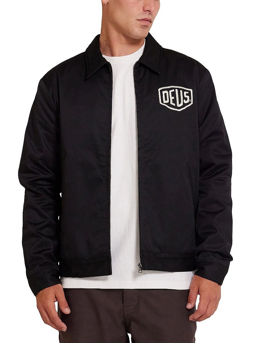 Deus Ex Machina - Workwear Jacket 20 - vestes d’automne - black - 0