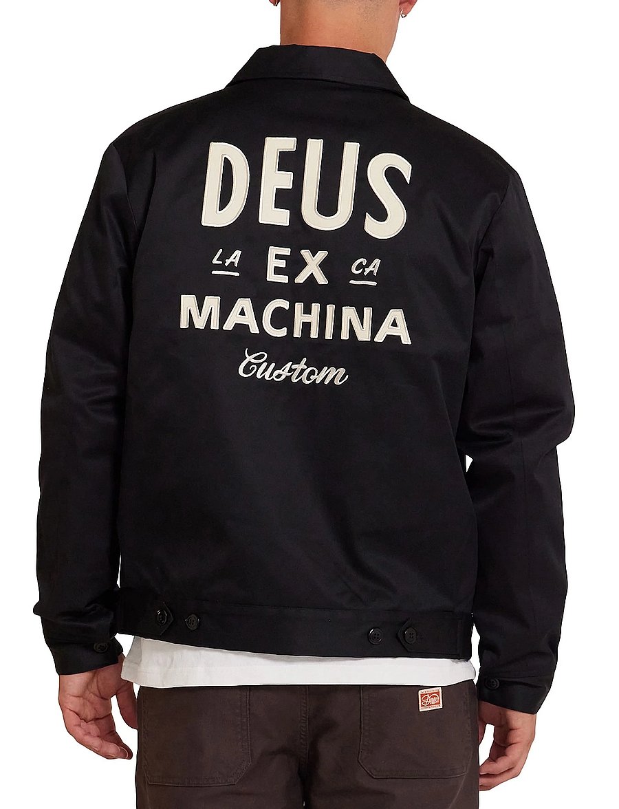 Deus Ex Machina - Workwear Jacket 20 - vestes d’automne - black - 3