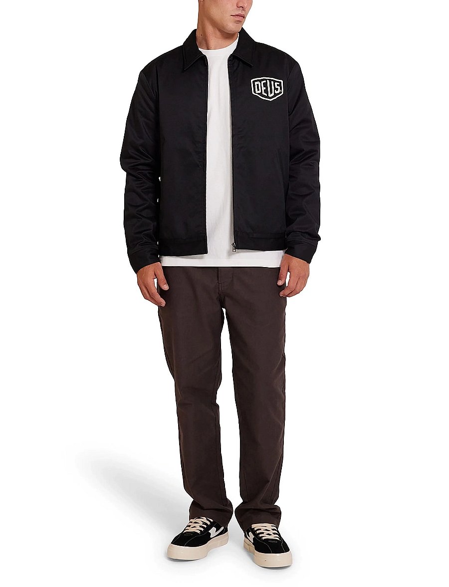 Deus Ex Machina - Workwear Jacket 20 - vestes d’automne - black - 4