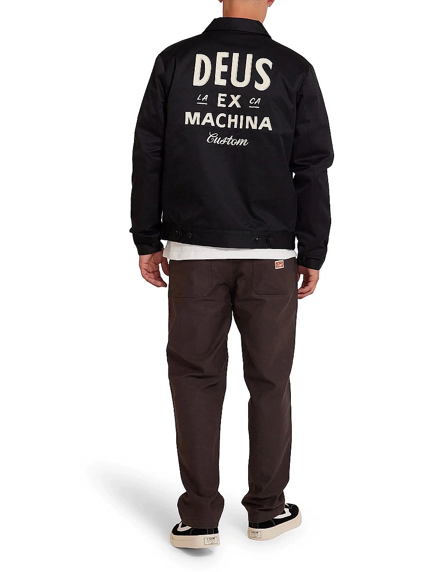 Deus Ex Machina - Workwear Jacket 20 - vestes d’automne - black - 5