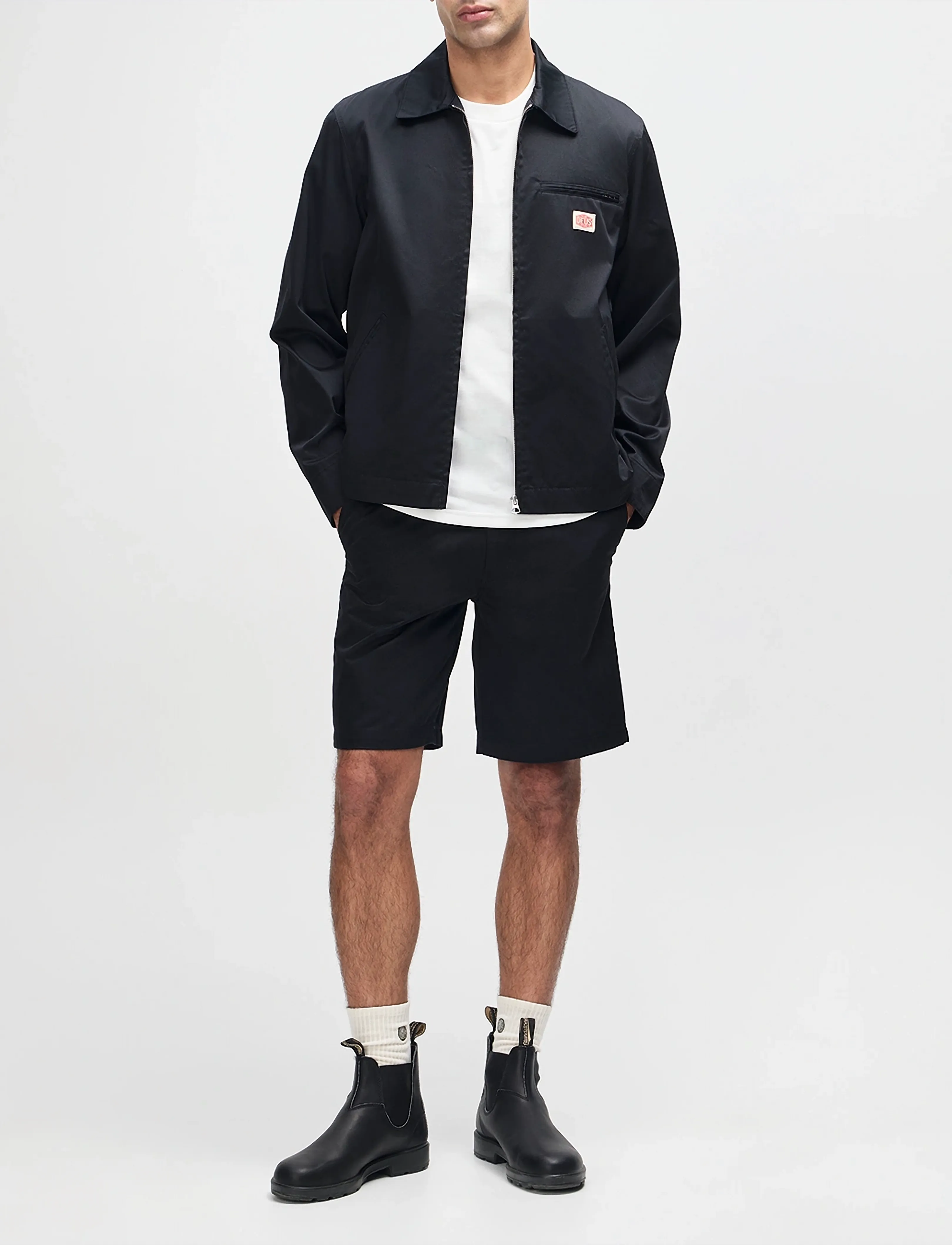 Deus Ex Machina Service Work Jacket - Spring jackets - BLACK / black