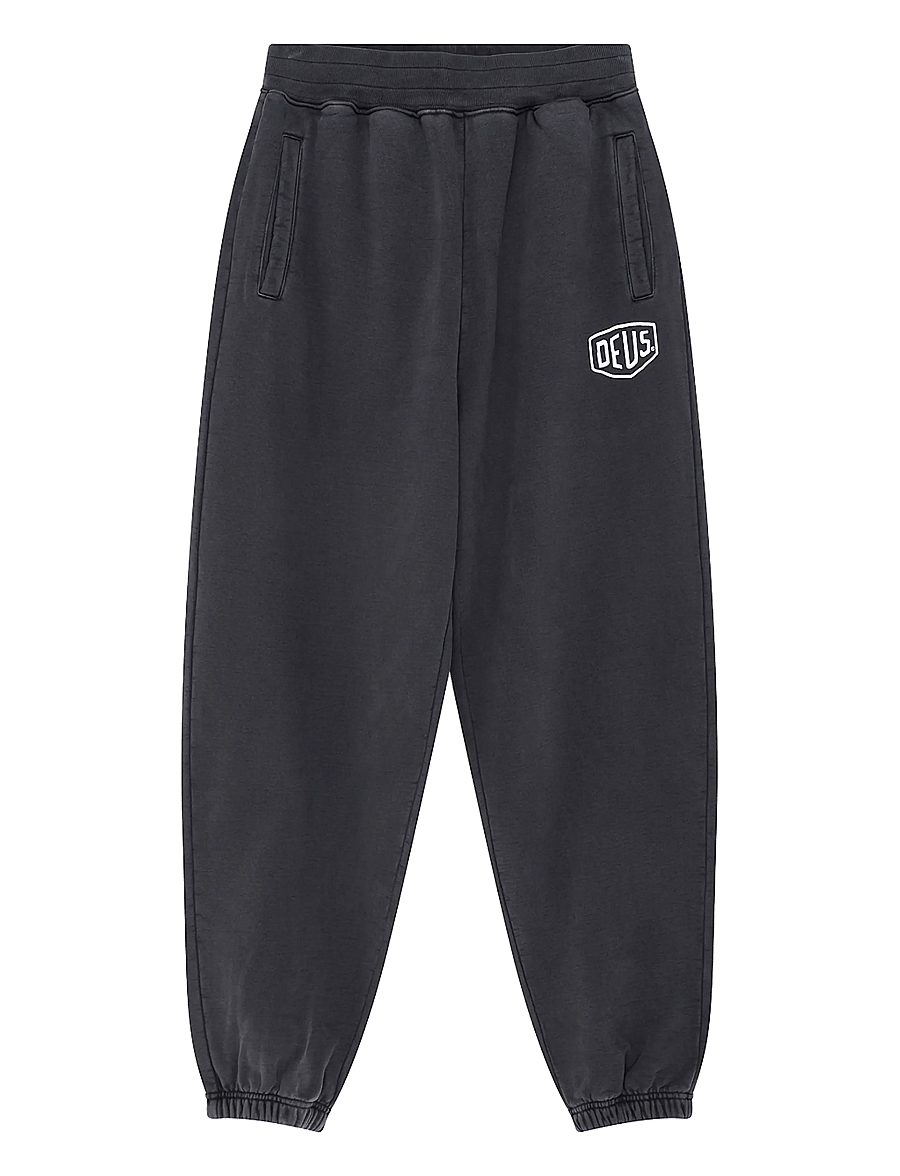 Deus Ex Machina - Shield Garment Dyed Track Pant - pants - black - 1