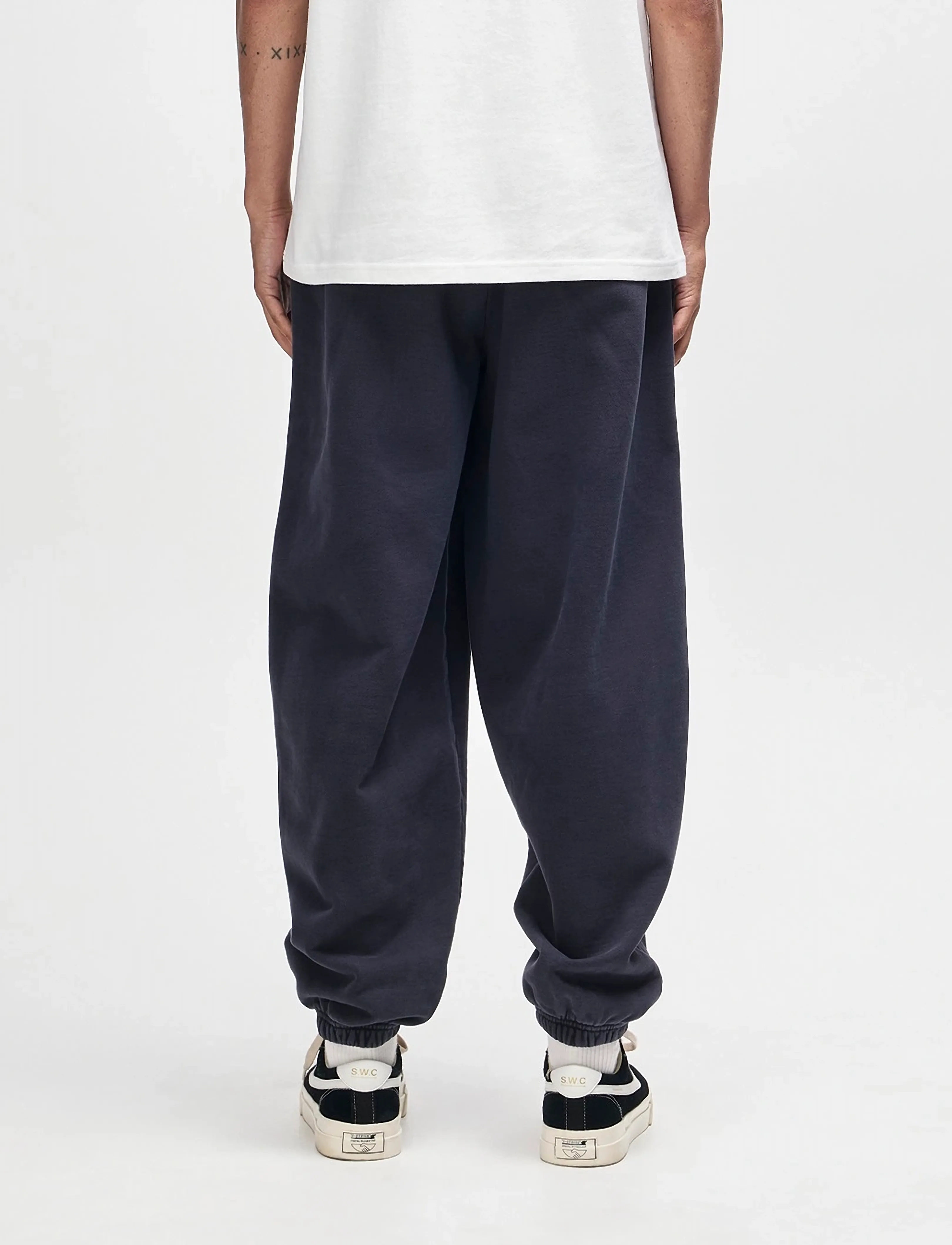 Deus Ex Machina - Shield Garment Dyed Track Pant - sweatpants - black - 3