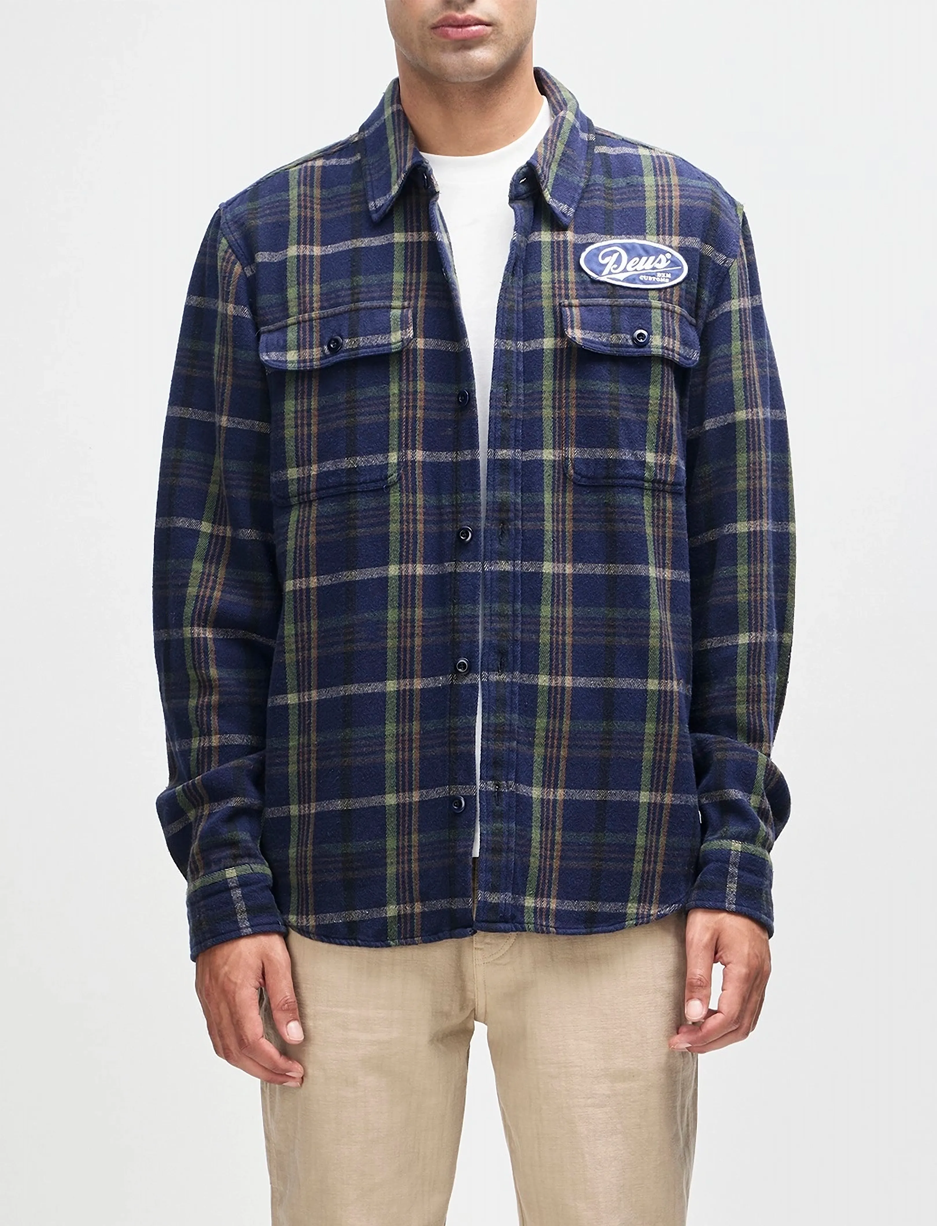 Deus Ex Machina Vacay Check Shirt rutiga skjortor herr – bild 6
