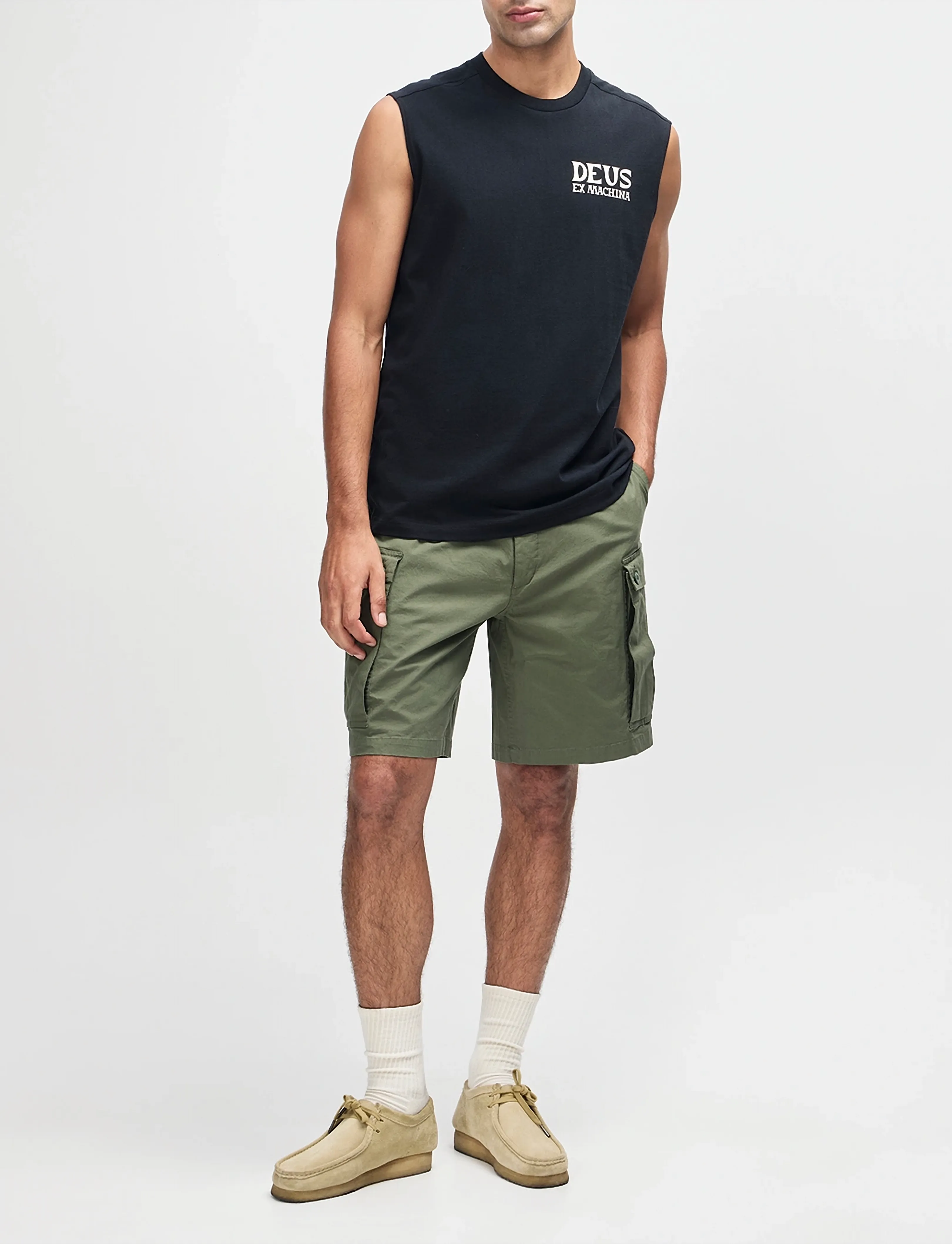 Deus Ex Machina Chinook Muscle - Neuheiten - BLACK / black