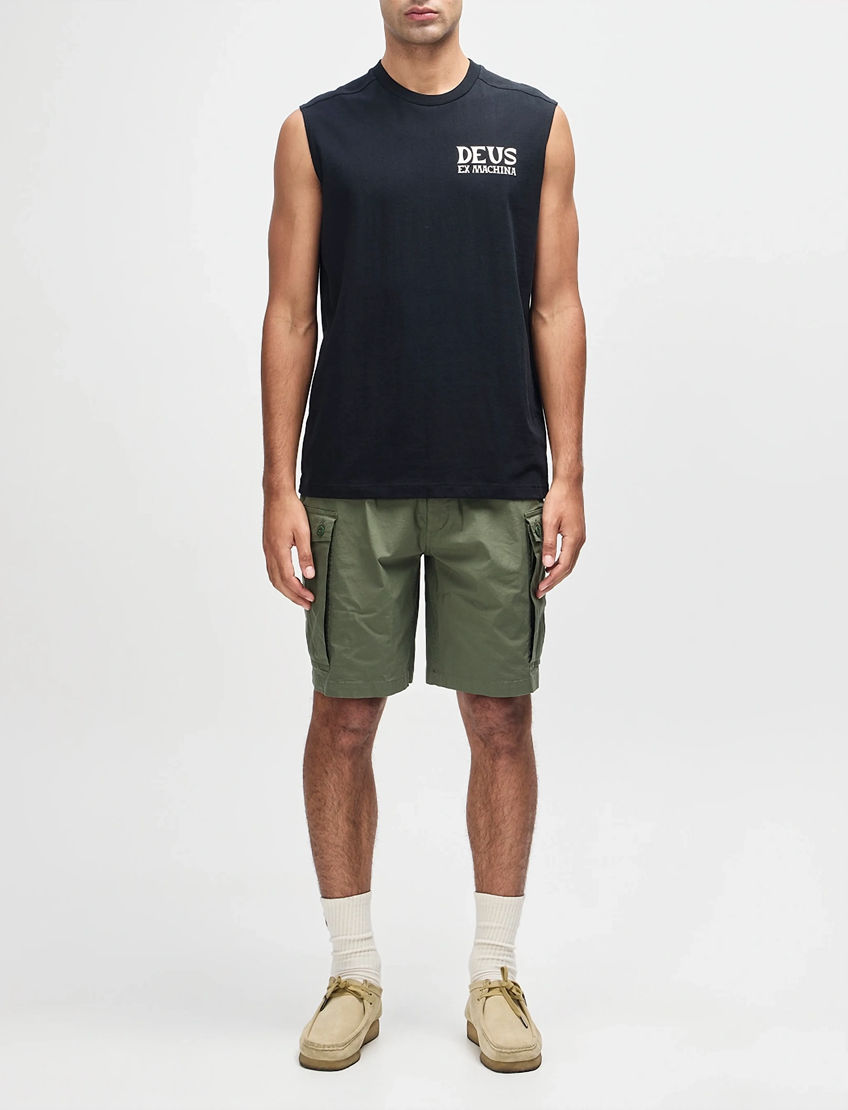 Deus Ex Machina - Chinook Muscle - topit - black - 3