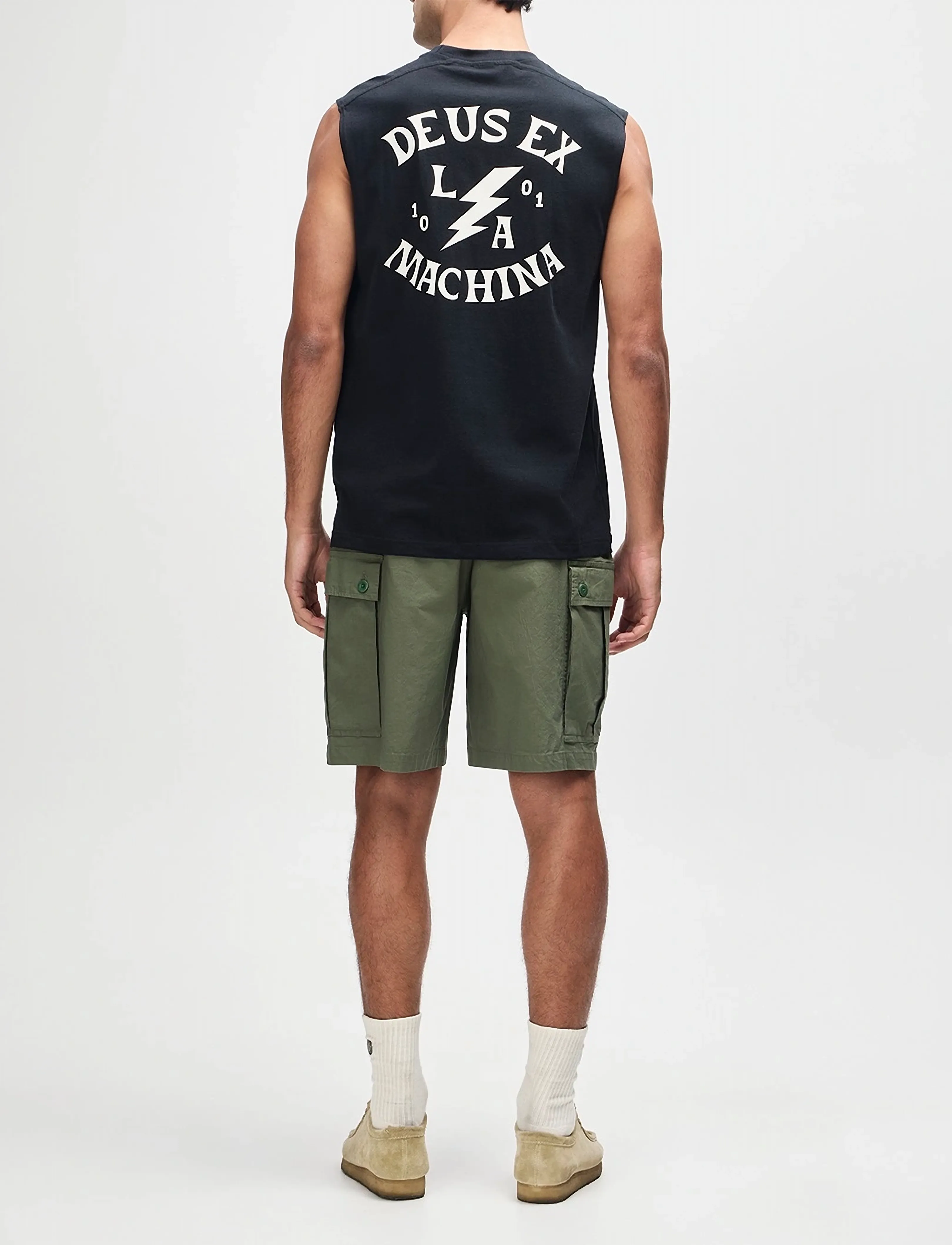 Deus Ex Machina - Chinook Muscle - topit - black - 5