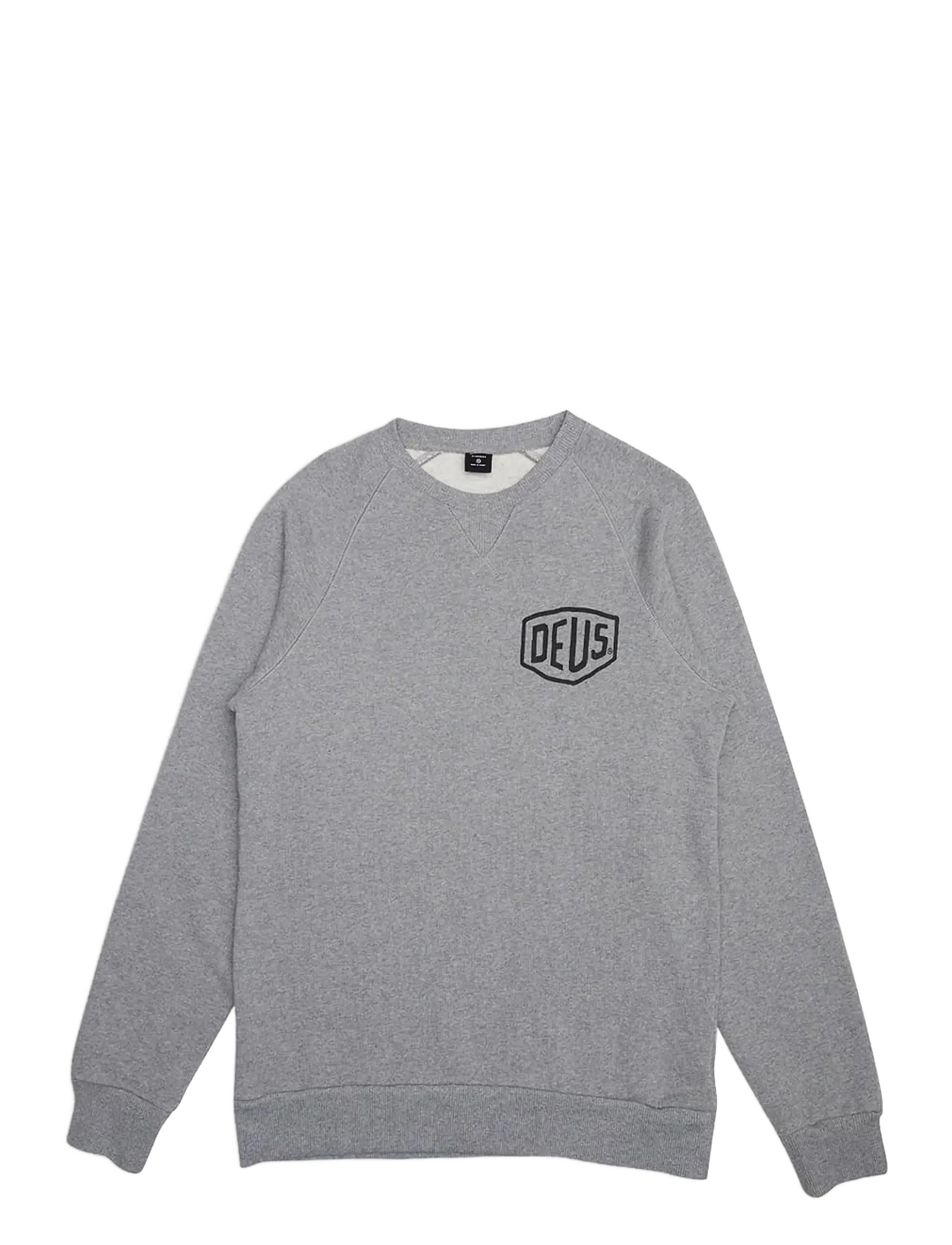 Deus Ex Machina Venice Address Crew - Sweatshirts - GREY MARLE / grey